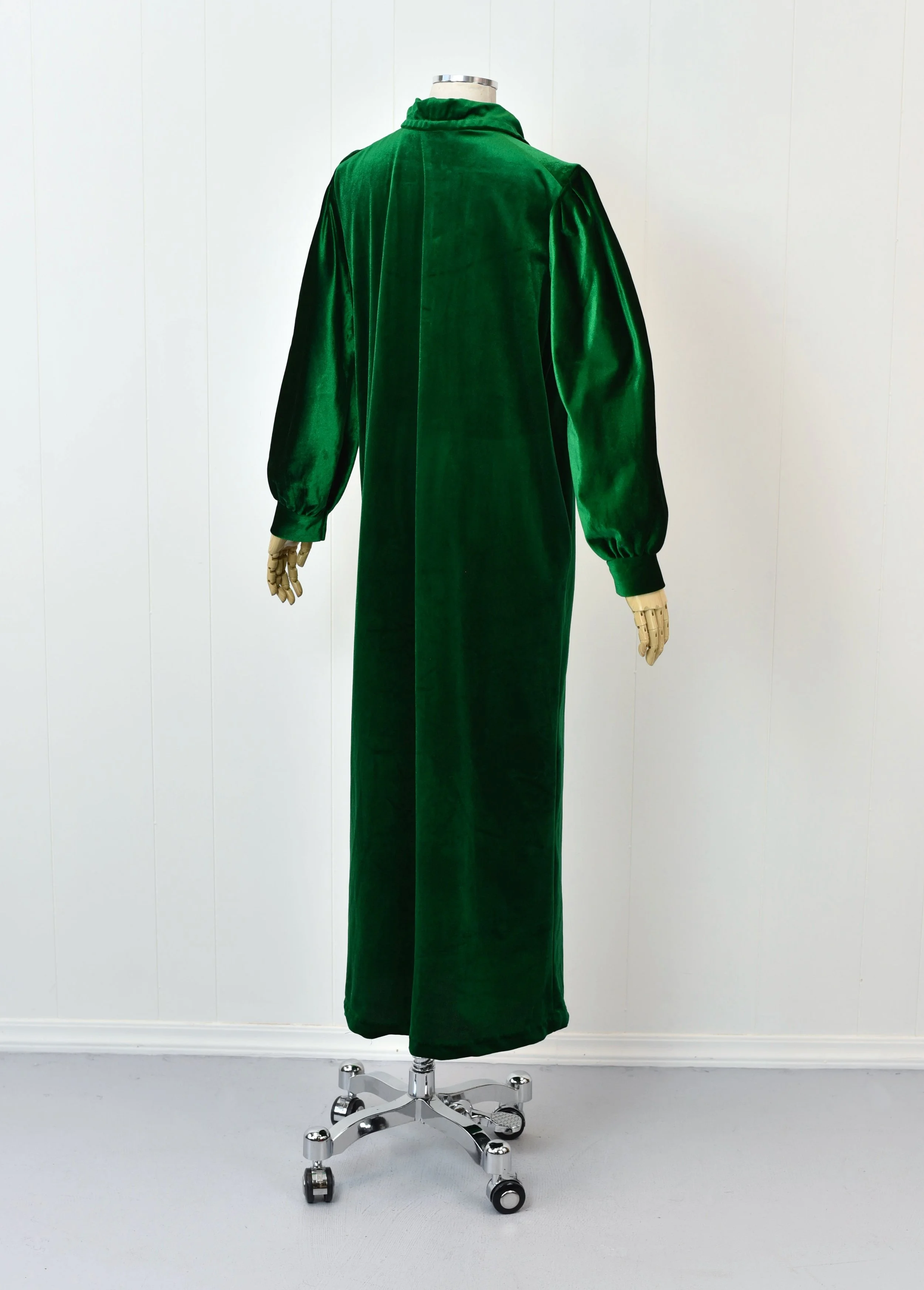green emerald velvet dress The Green Stand Cut Out Velvet Mini Dress & Reviews - Green - Dresses main image 0