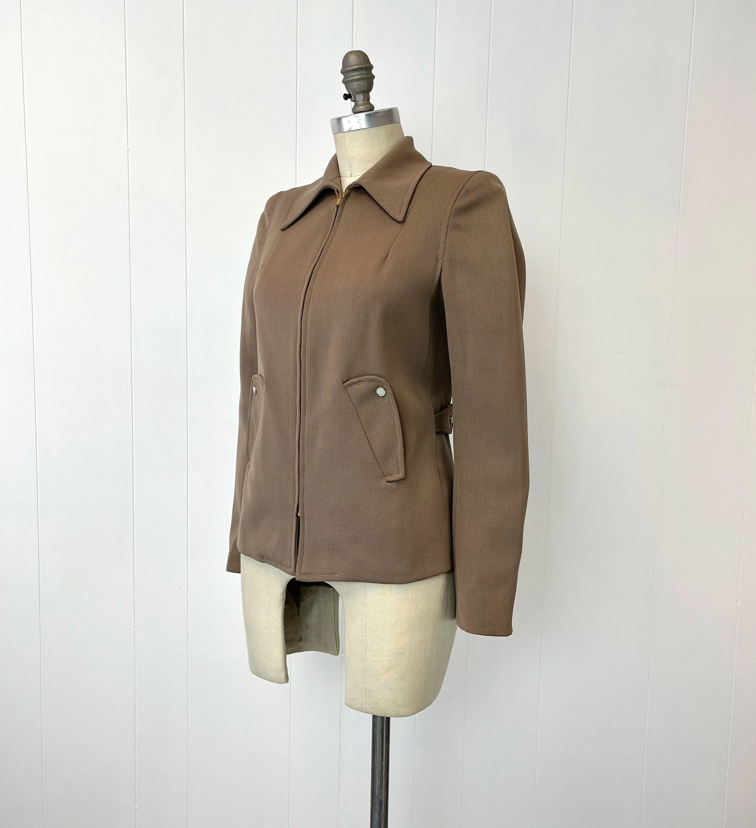 SADDLE STURDY BRAND 50sウエスタンセットアップ　ジャケット 1940s/1950s Saddle Sturdy Brand Western Cowgirl Taupe Brown