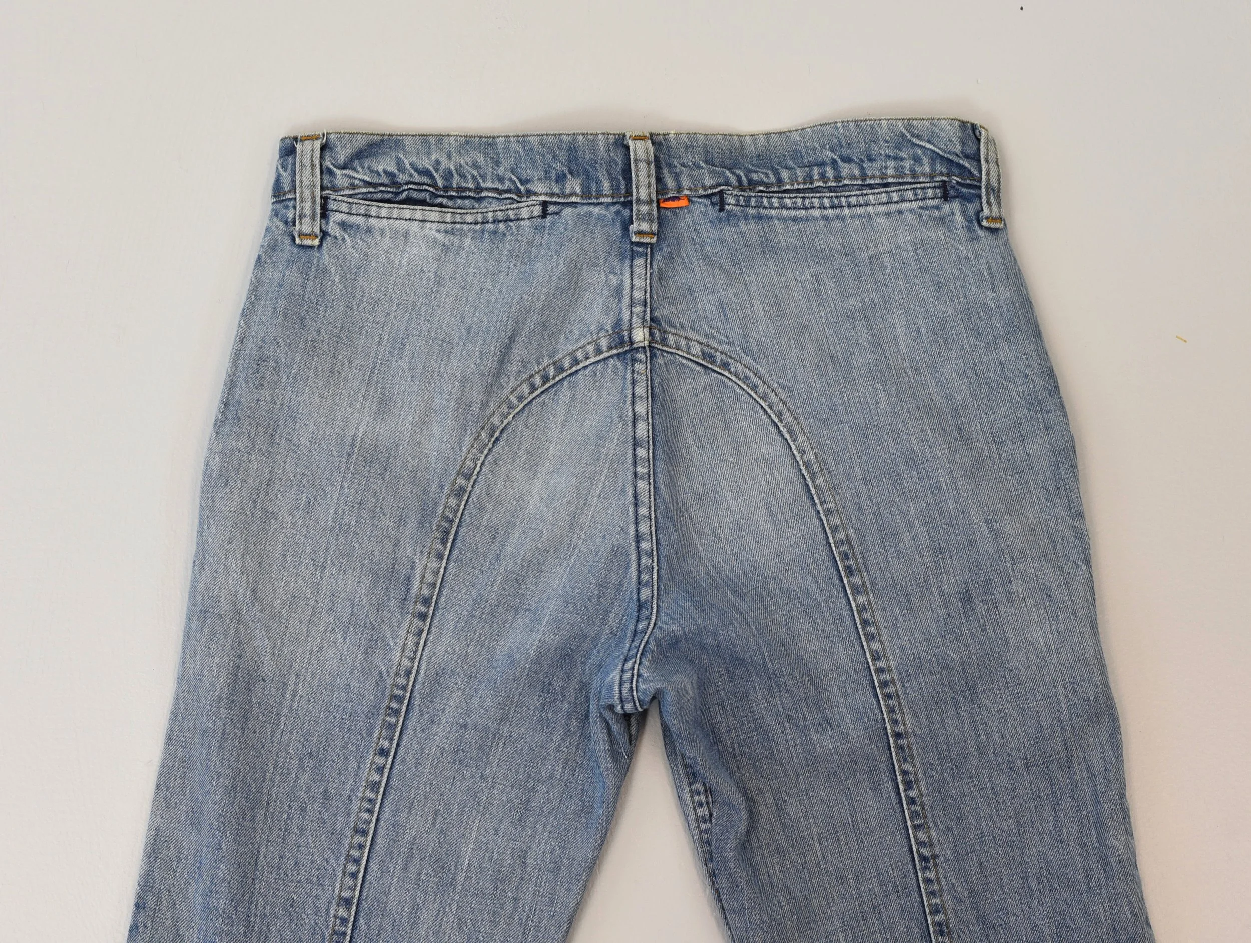 1970s Levis Blue Feather Tab Light Wash Denim Jeans — Canned Ham