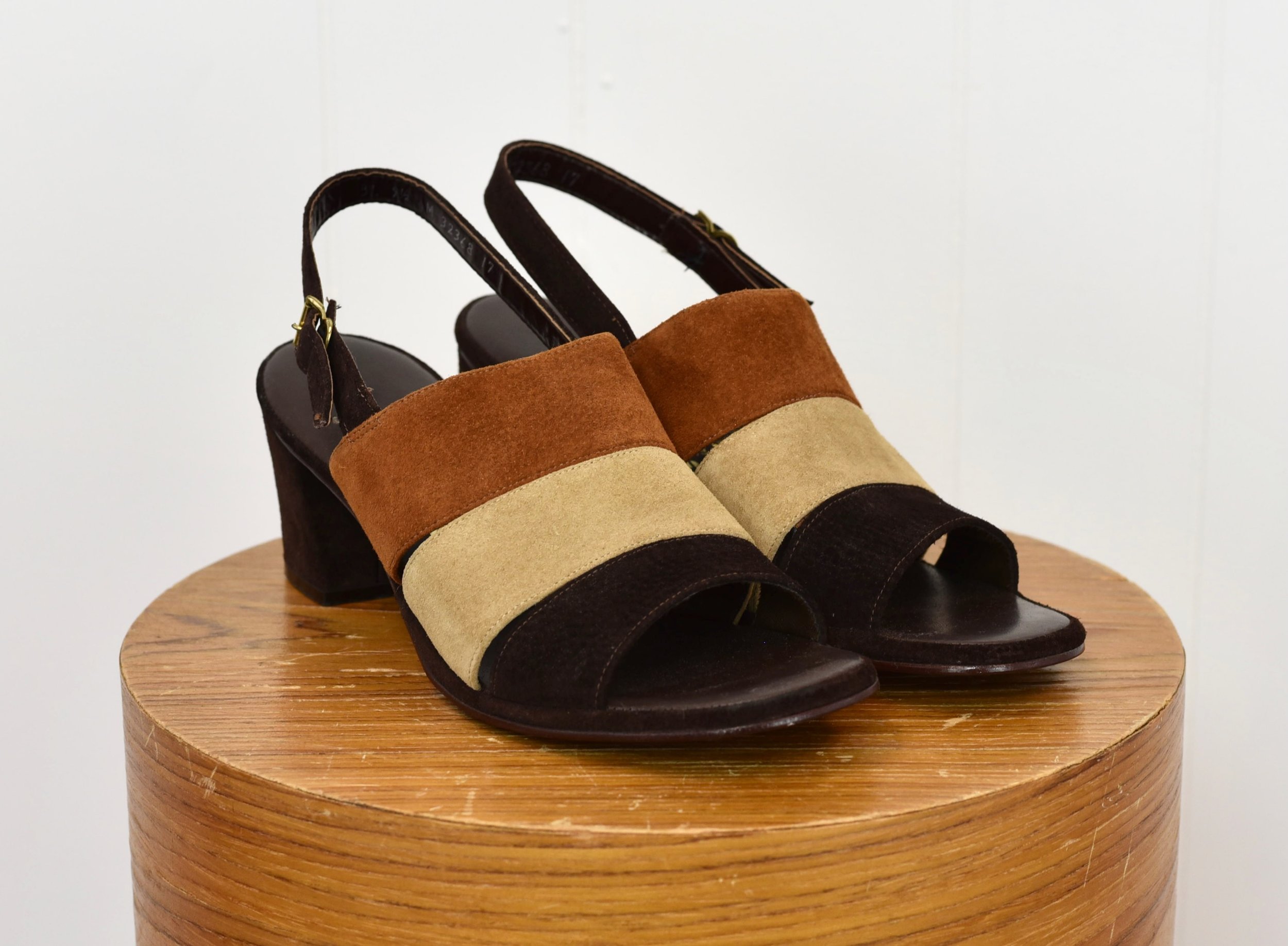 Buy Tan Brown Heeled Shoes for Women by Illimite Online | Ajio.com