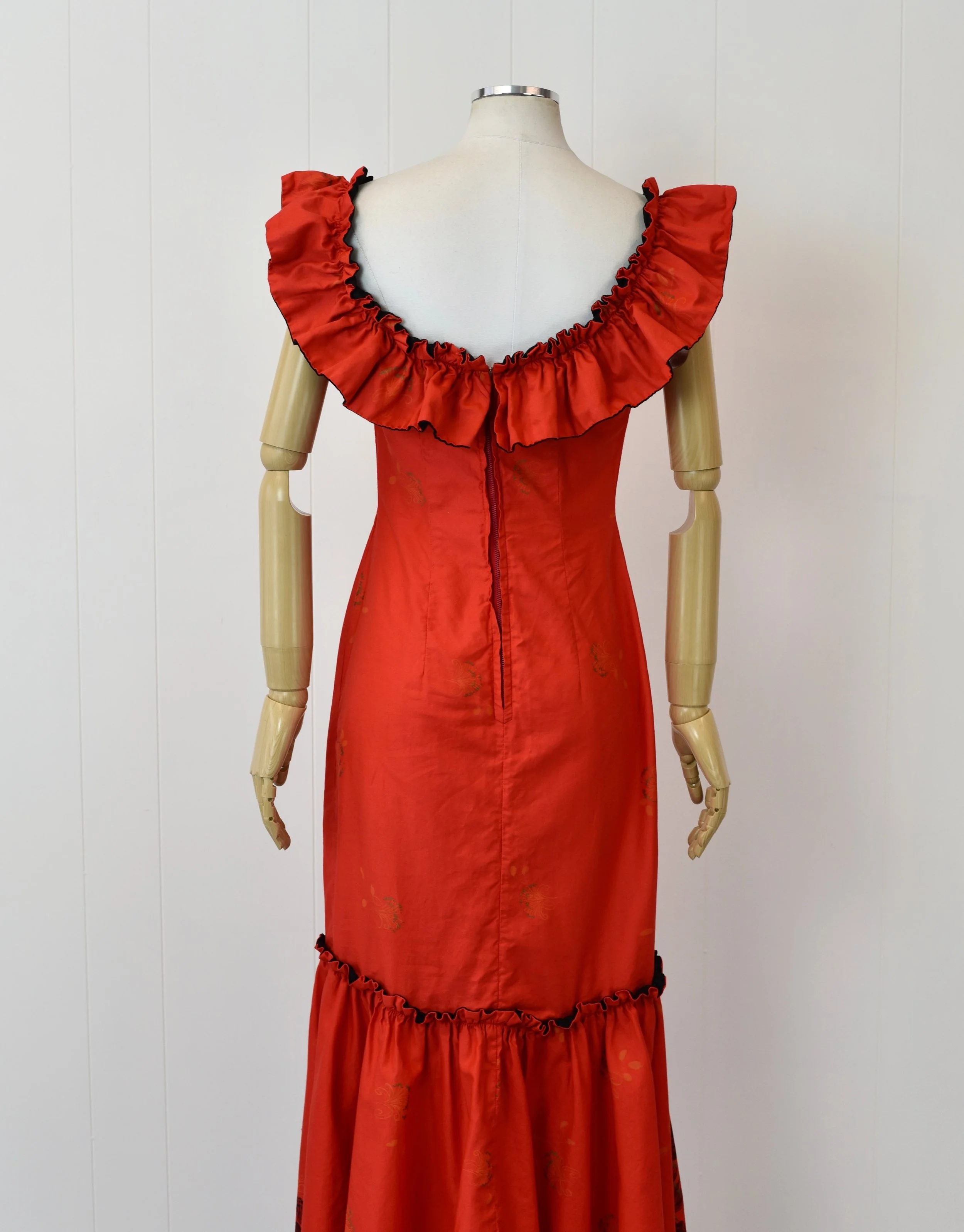 red mexican dress Xochitl Dress