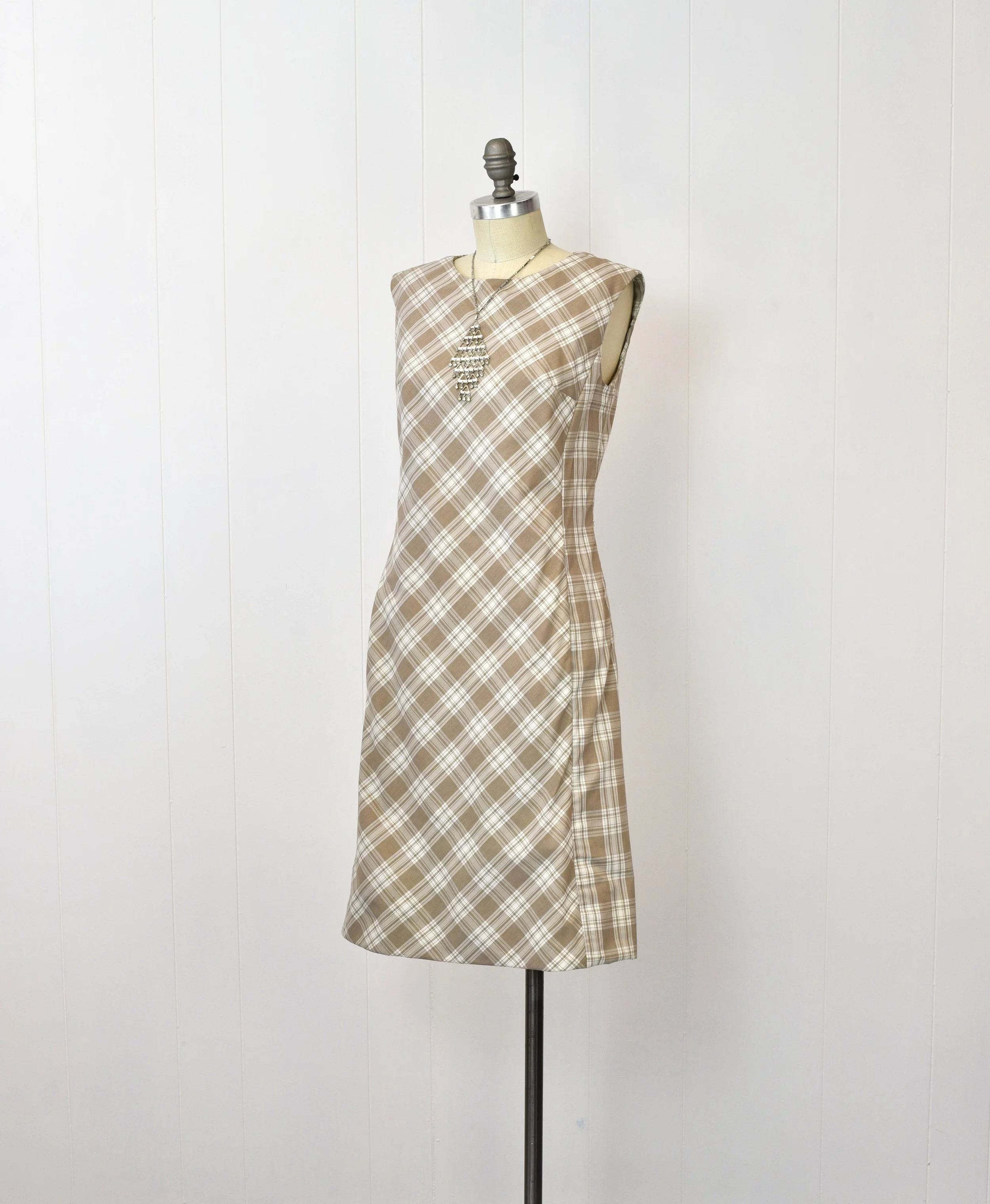 scooter brown dress Milan Draped Dress
