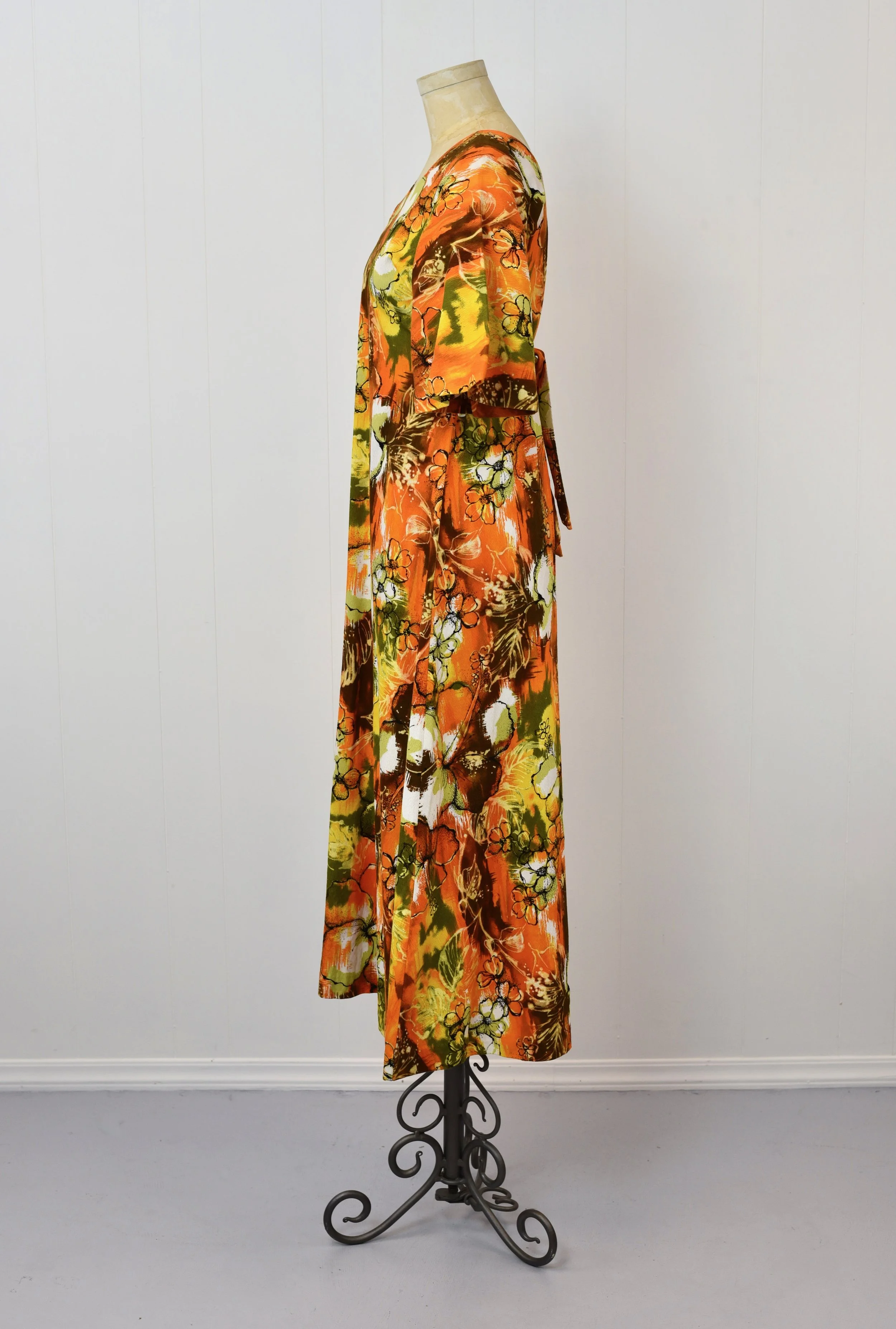 strapless open back dress 70s Pumpkin Patch Dress main image 0