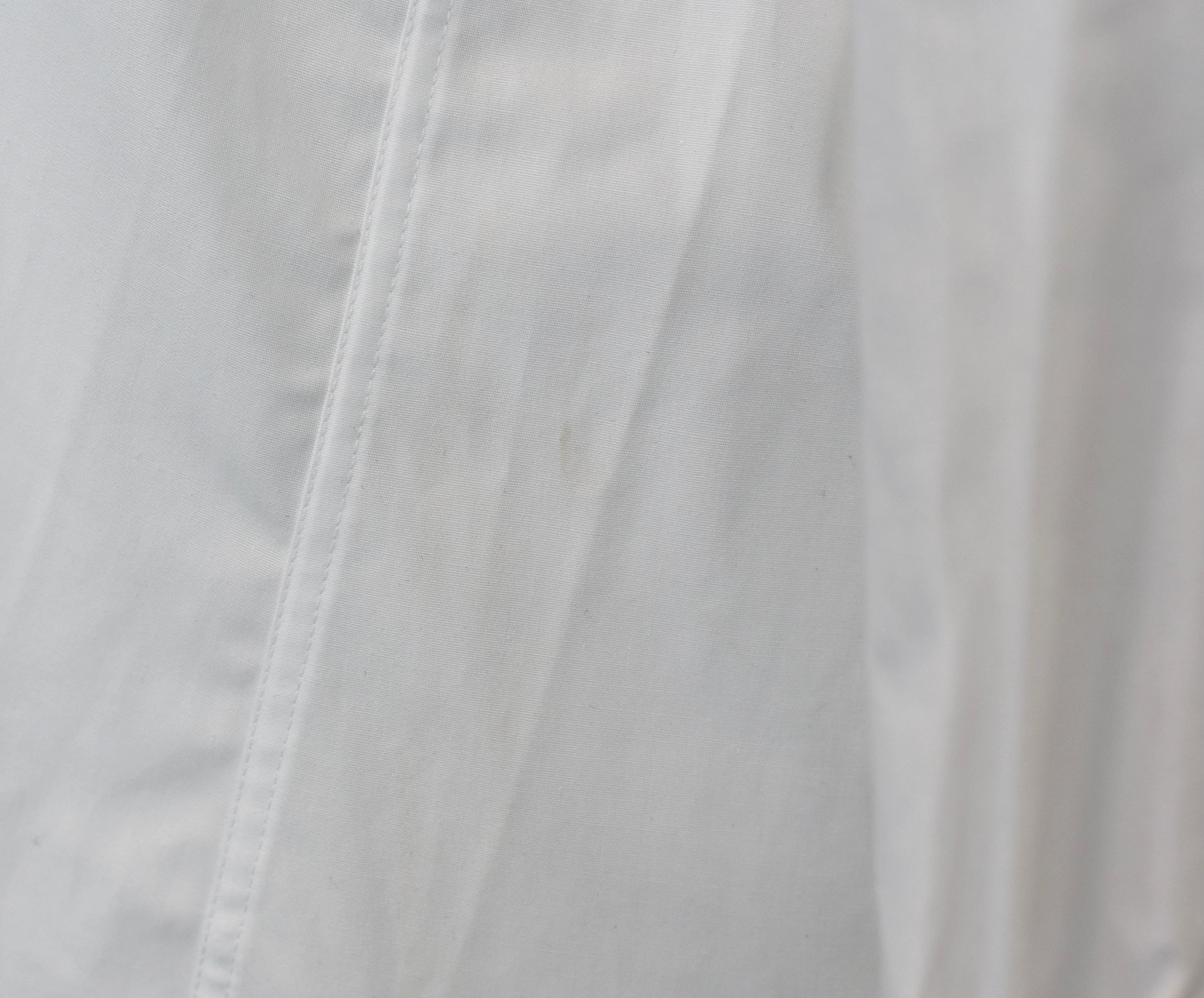 1980s Yves Saint Laurent White Button Down Long Sleeve Cotton