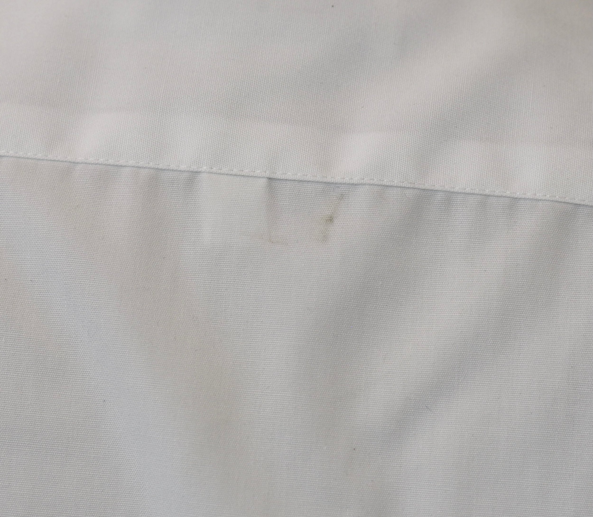 1980s Yves Saint Laurent White Button Down Long Sleeve Cotton Blend Shirt —  Canned Ham Vintage