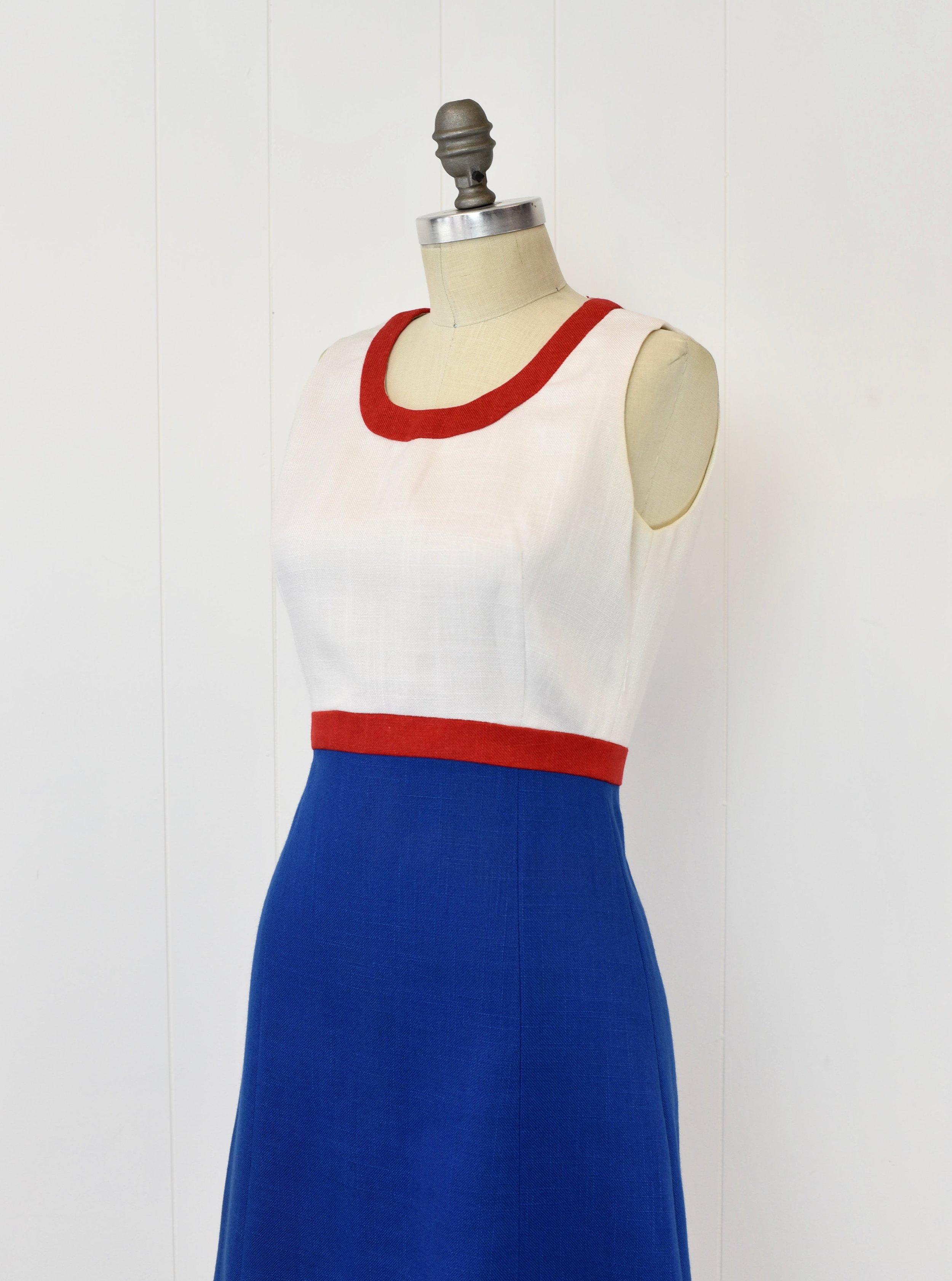 blue dress for baby girl Releve Fashion | Appareal Emily Kaftan Dress, Red / Blue main image 1