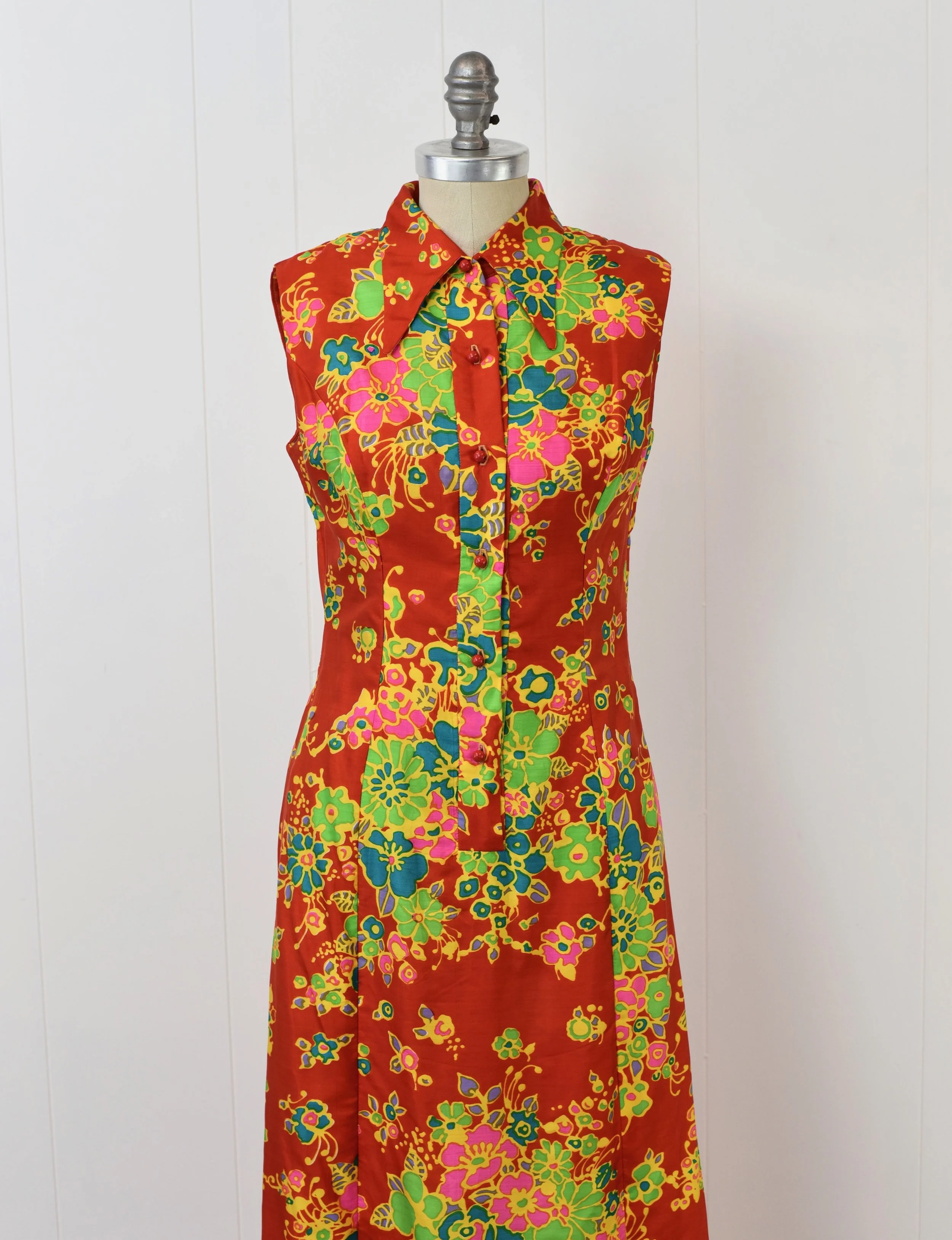 fitted lace wedding dress Lily Yellow/Red Summer Floral Dress