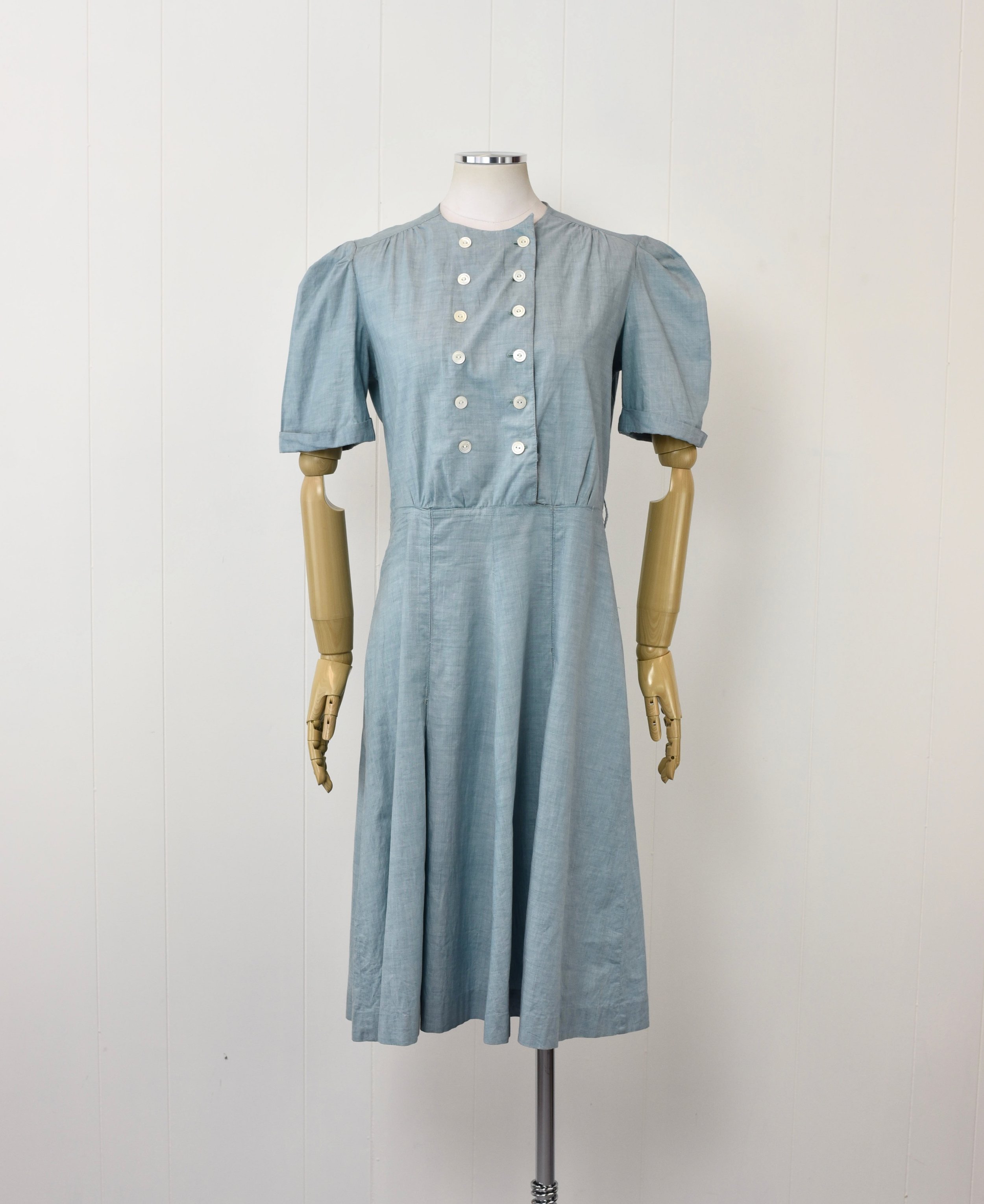 40s#50sHERCULES brand Bluechambrayshirt｜トップス - トップス
