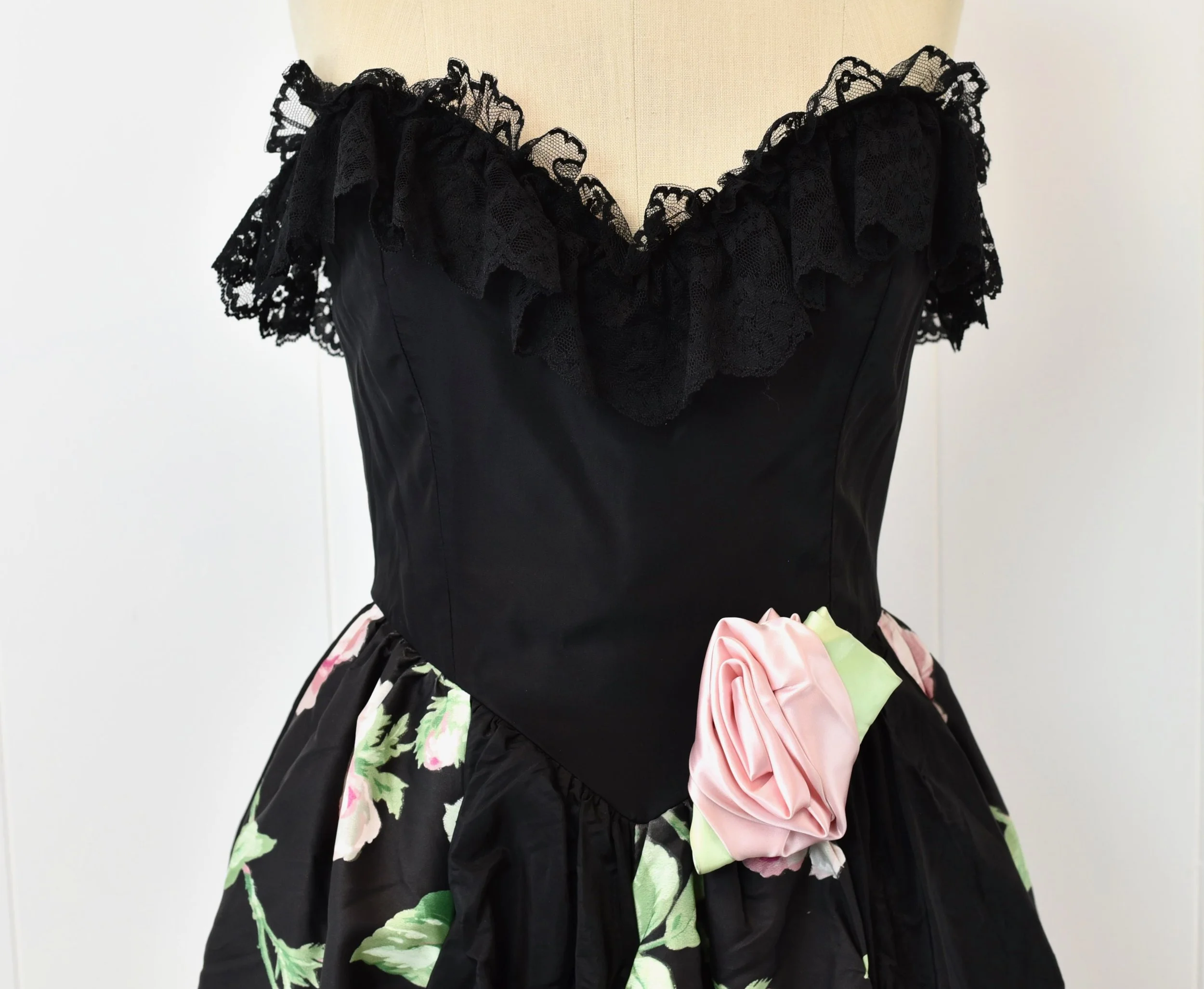 strapless open back dress The Gilded Age