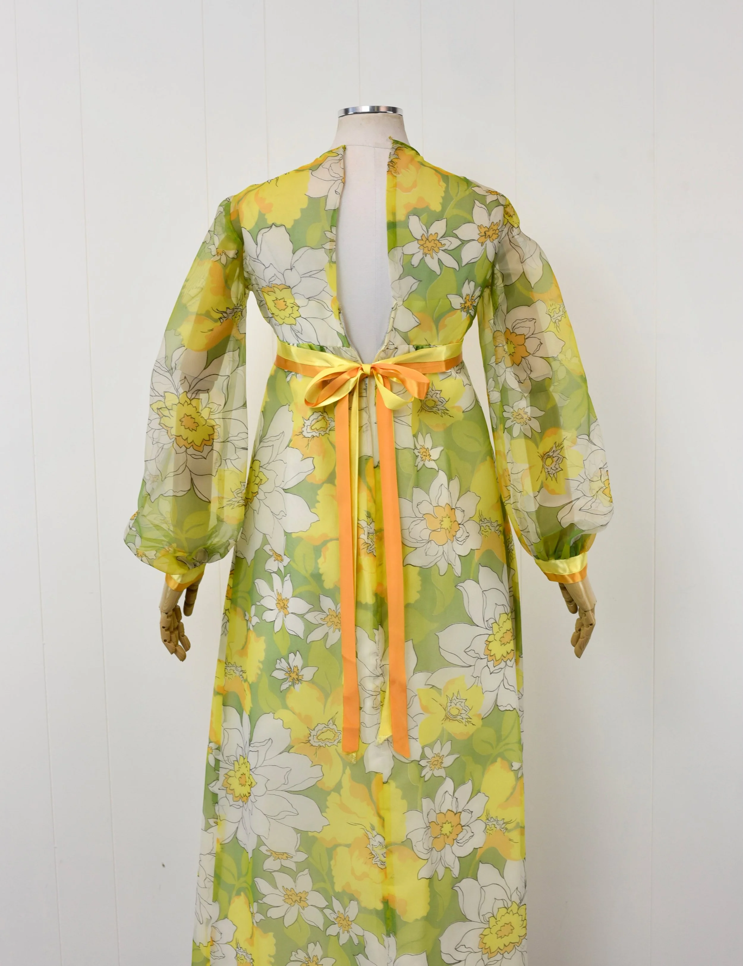 green and yellow floral maxi dress Wildflower Yellow Floral Maxi Dress | Trendy Women's Dress