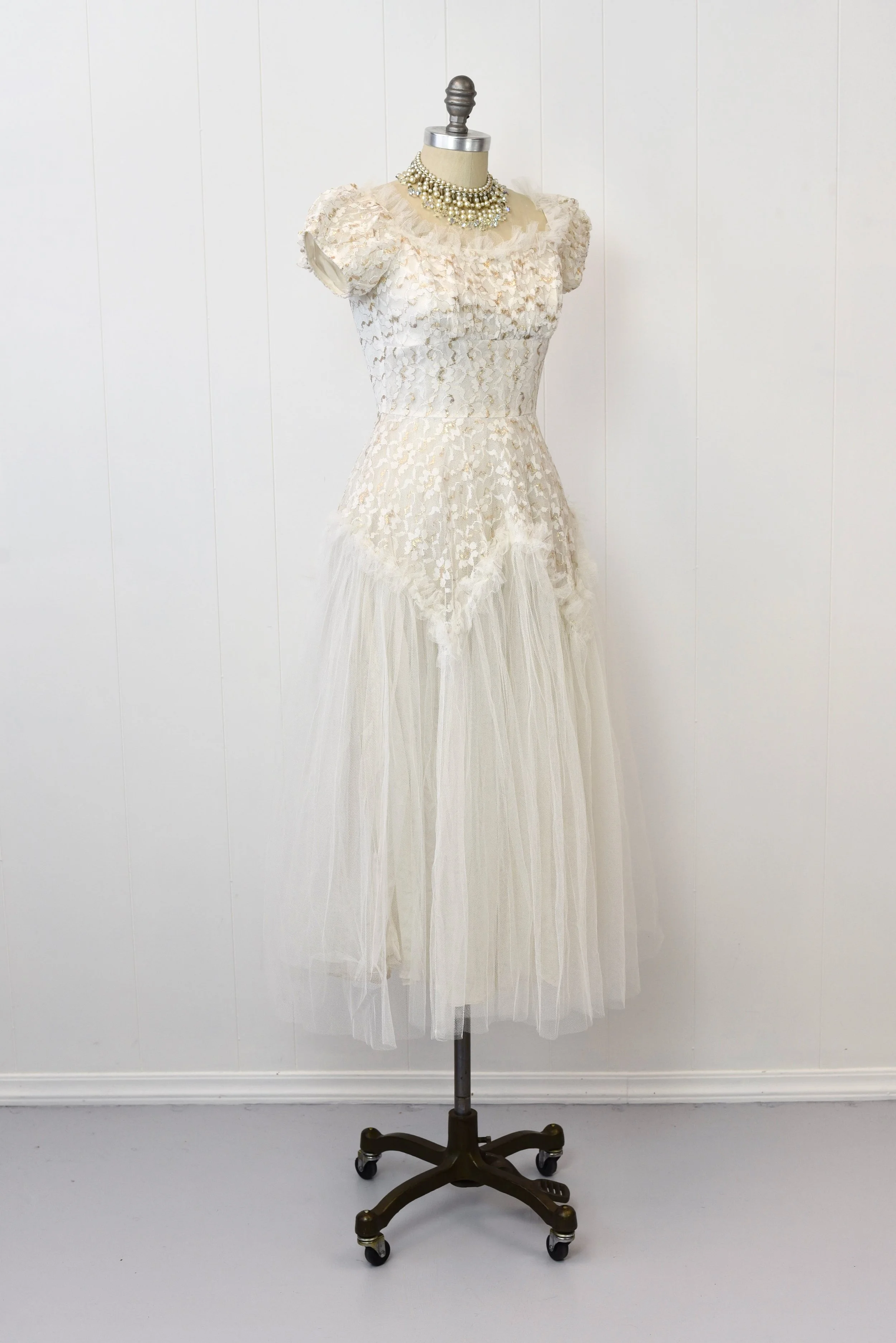 1950s white prom dress Prom White 1950s Vintage Dresses for Women for sale