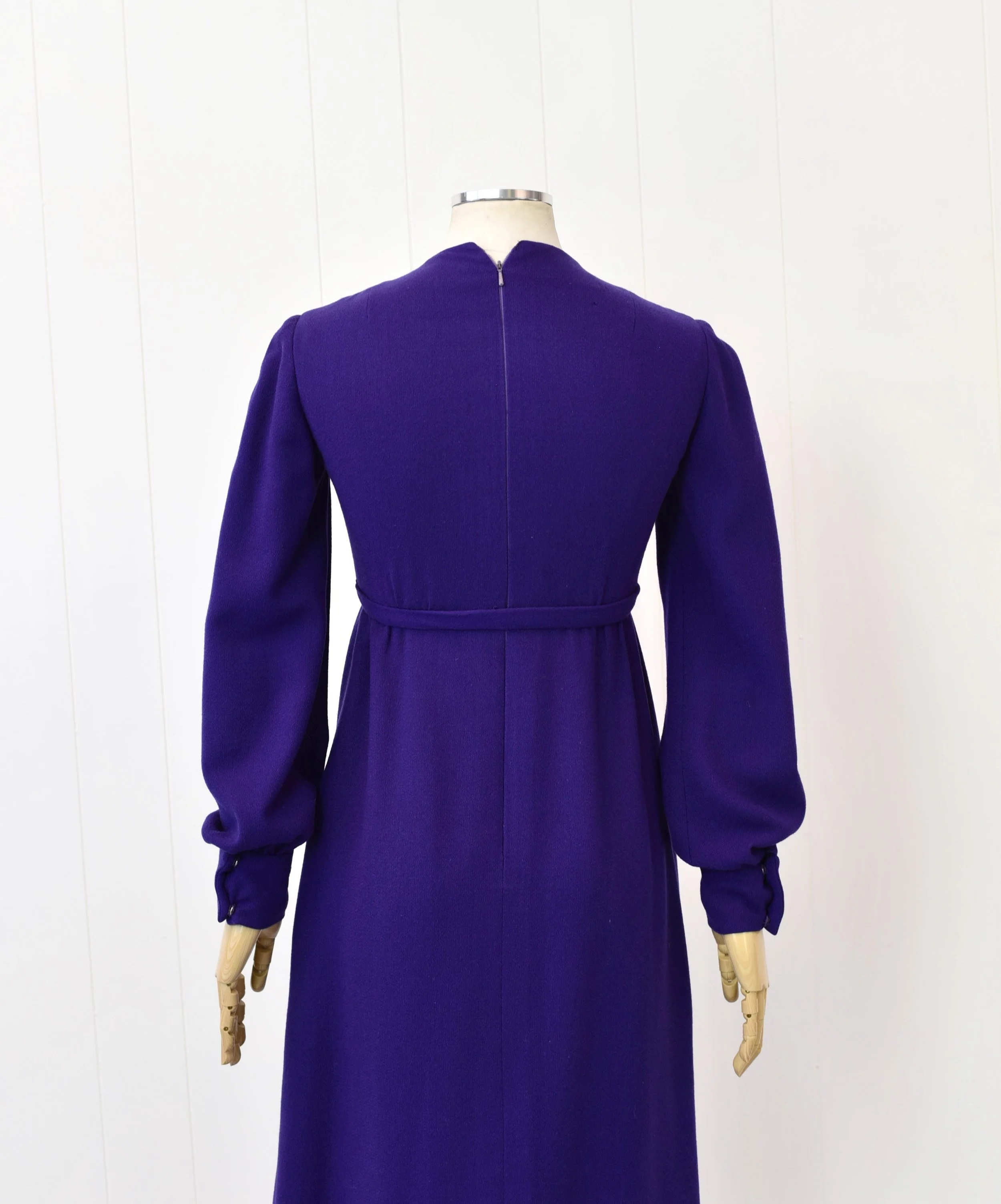 lord and taylor purple dress LORD & TAYLOR vintage 1960s Hawaiian evening dress, purple and blue fl VINTAGE DRESS CLOSET