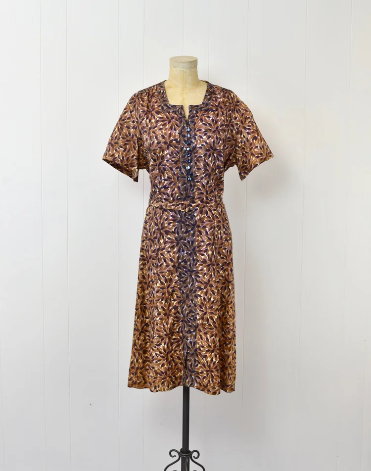 1940s cocktail dress plus size Unique Vintage Plus Size Teal Floral Velvet Burnout Dahlia Swing Dress