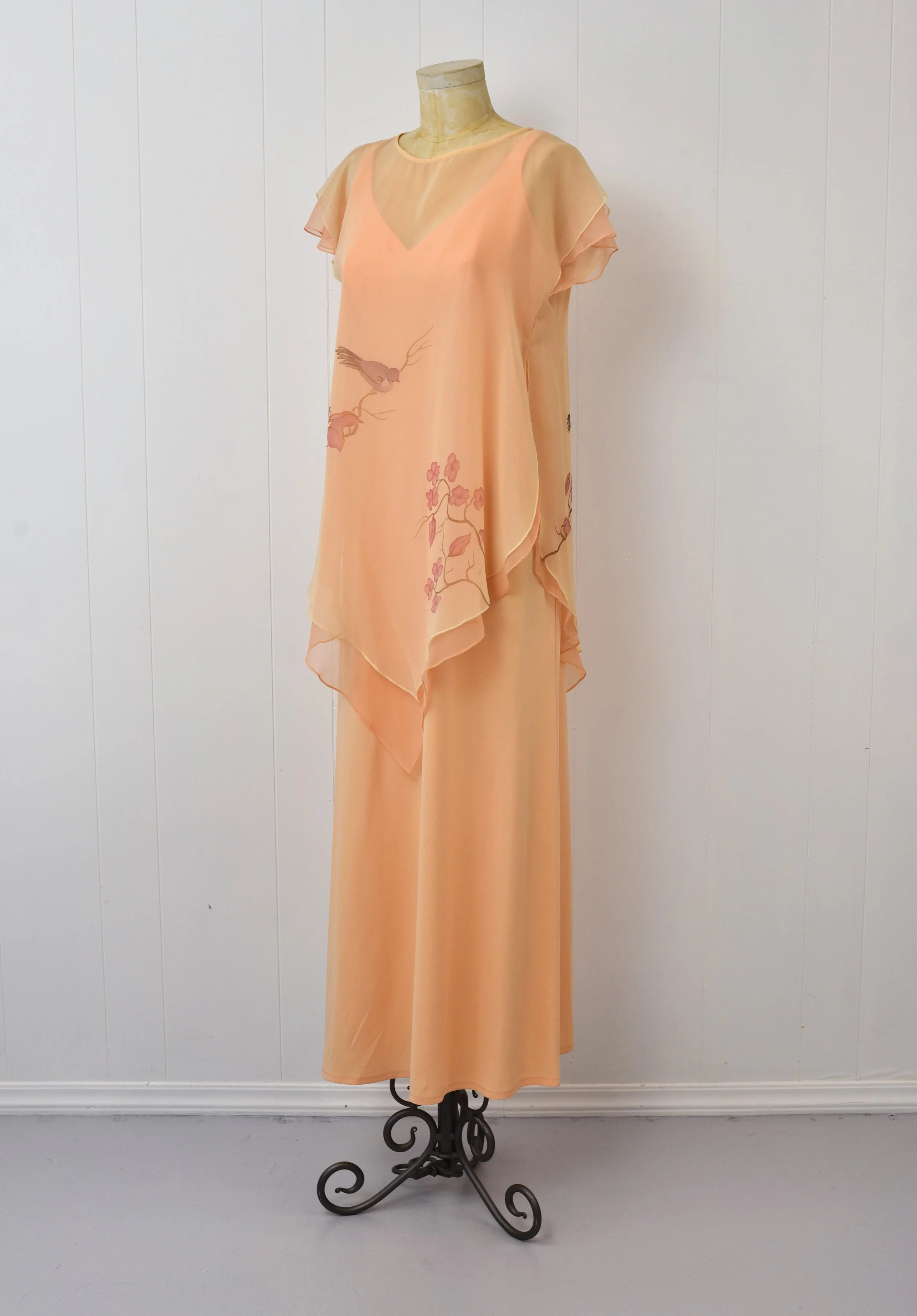 chinese dress ladies Malia Shirred Maxi Dress