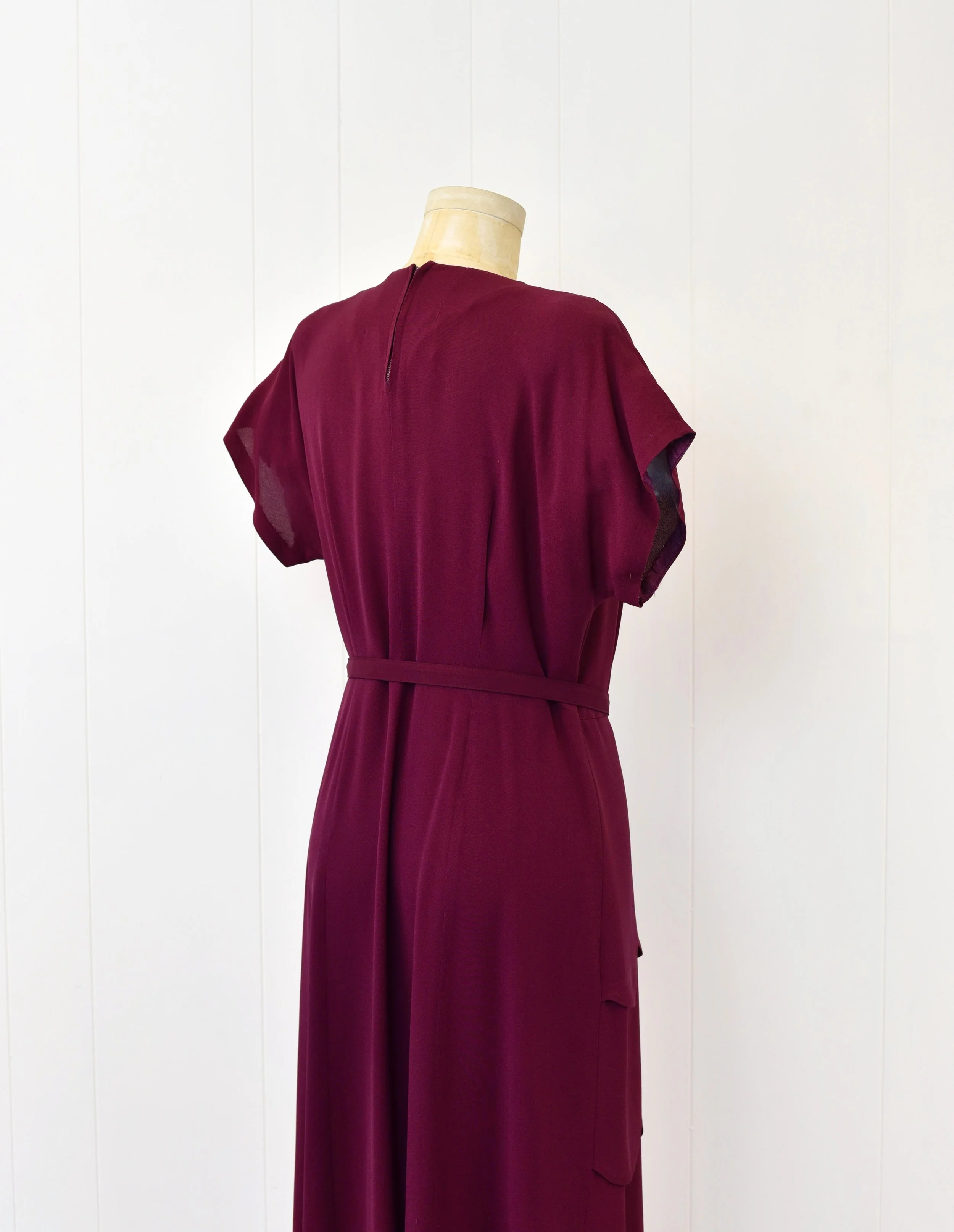 riu Cut out ribbon camisole dress パープル - ワンピース