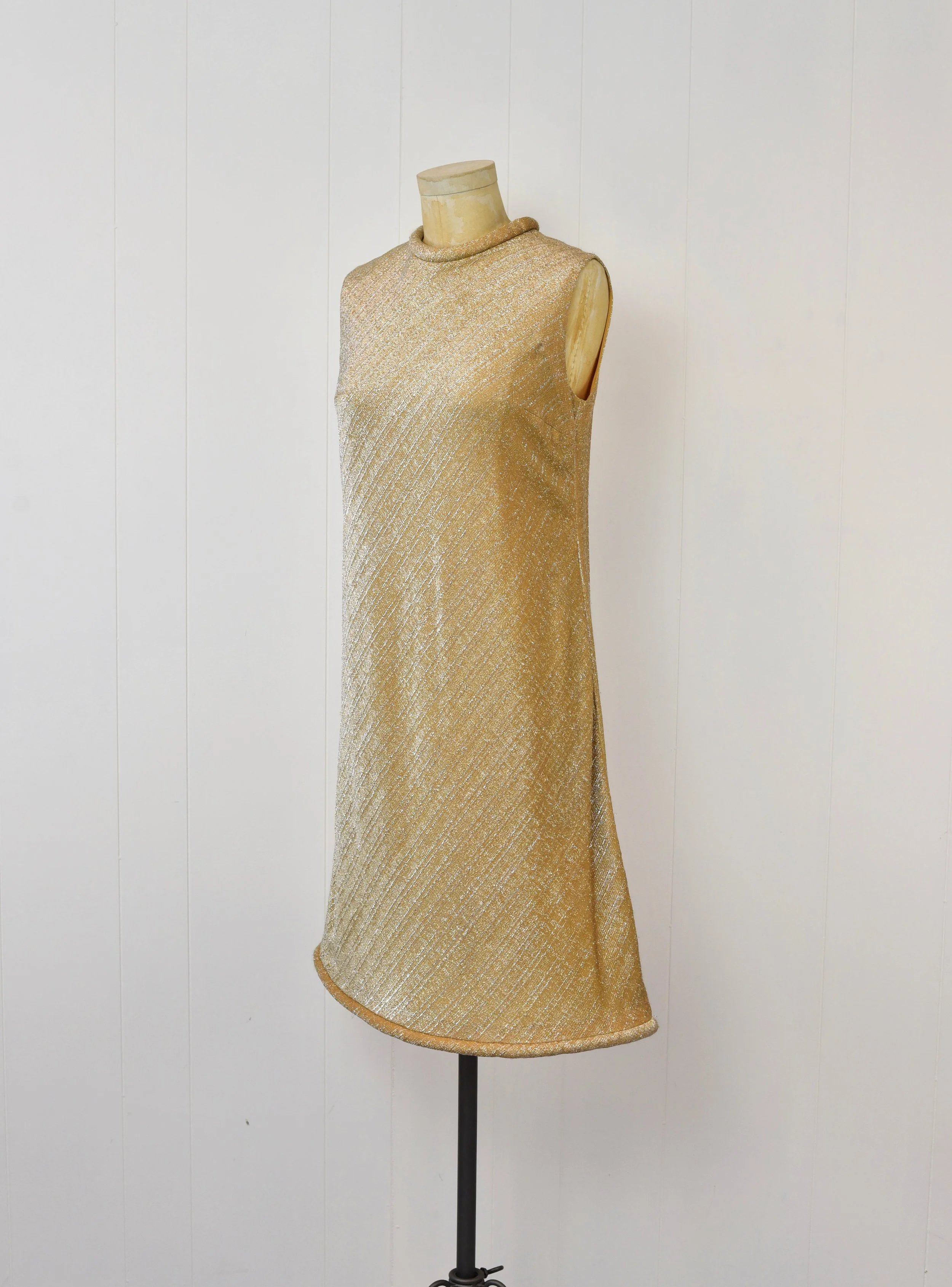 gold metallic shift dress Lilly Pulitzer Ritzy Boucle Shift Dress main image 1