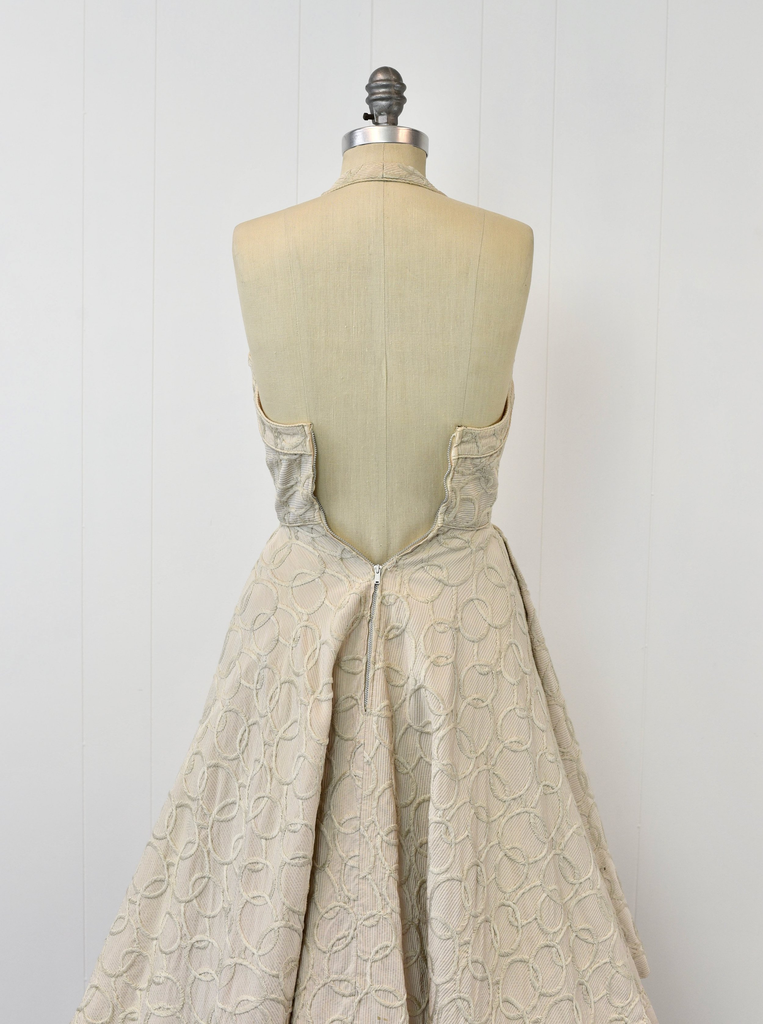 marilyn monroe beige dress Recreation of Cream Dress Worn By Marilyn Monroe- New! – Coutura Vintage