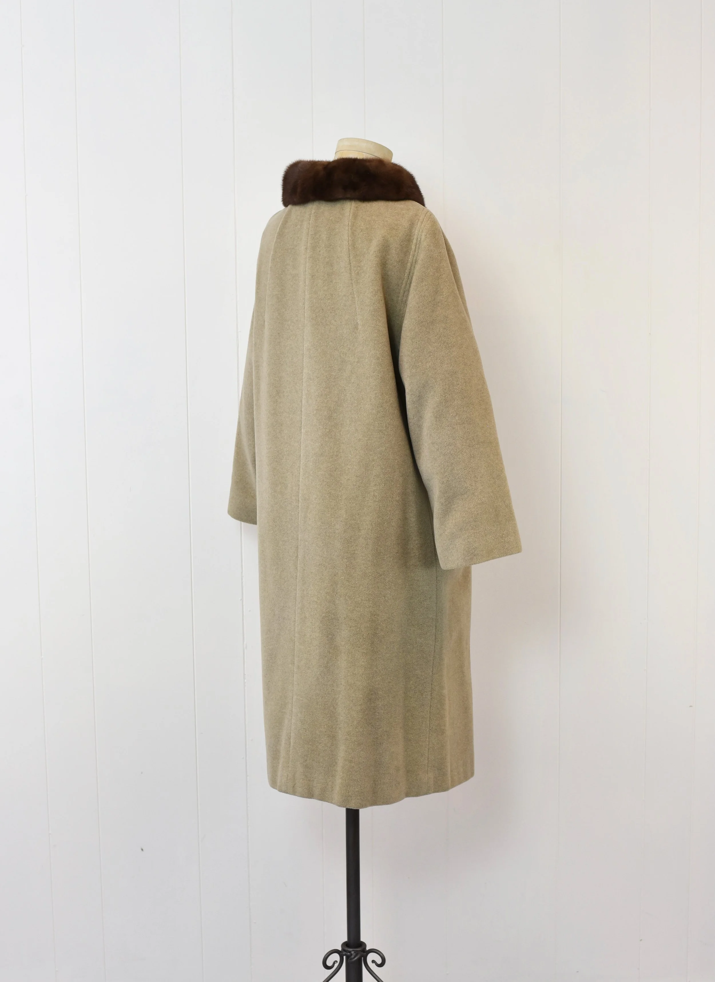 ジャケット・アウター 50s 60s vintage wool chester coat brown Kids Retro Coat Sanyo Japan Brown Pink Swing 1940s 1960s