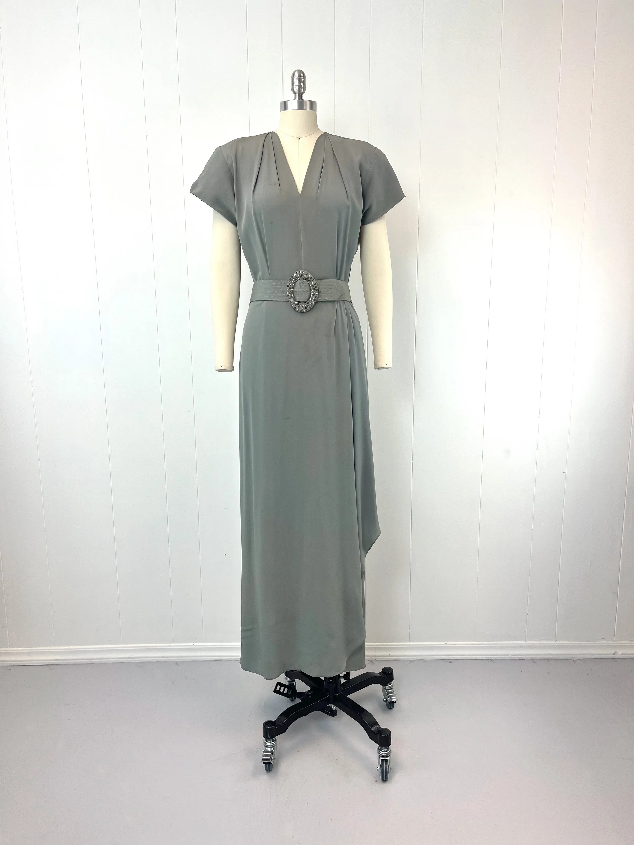 green rayon dress Tropical Short Sundress Rayon Island Ceres Green / XS main image 1