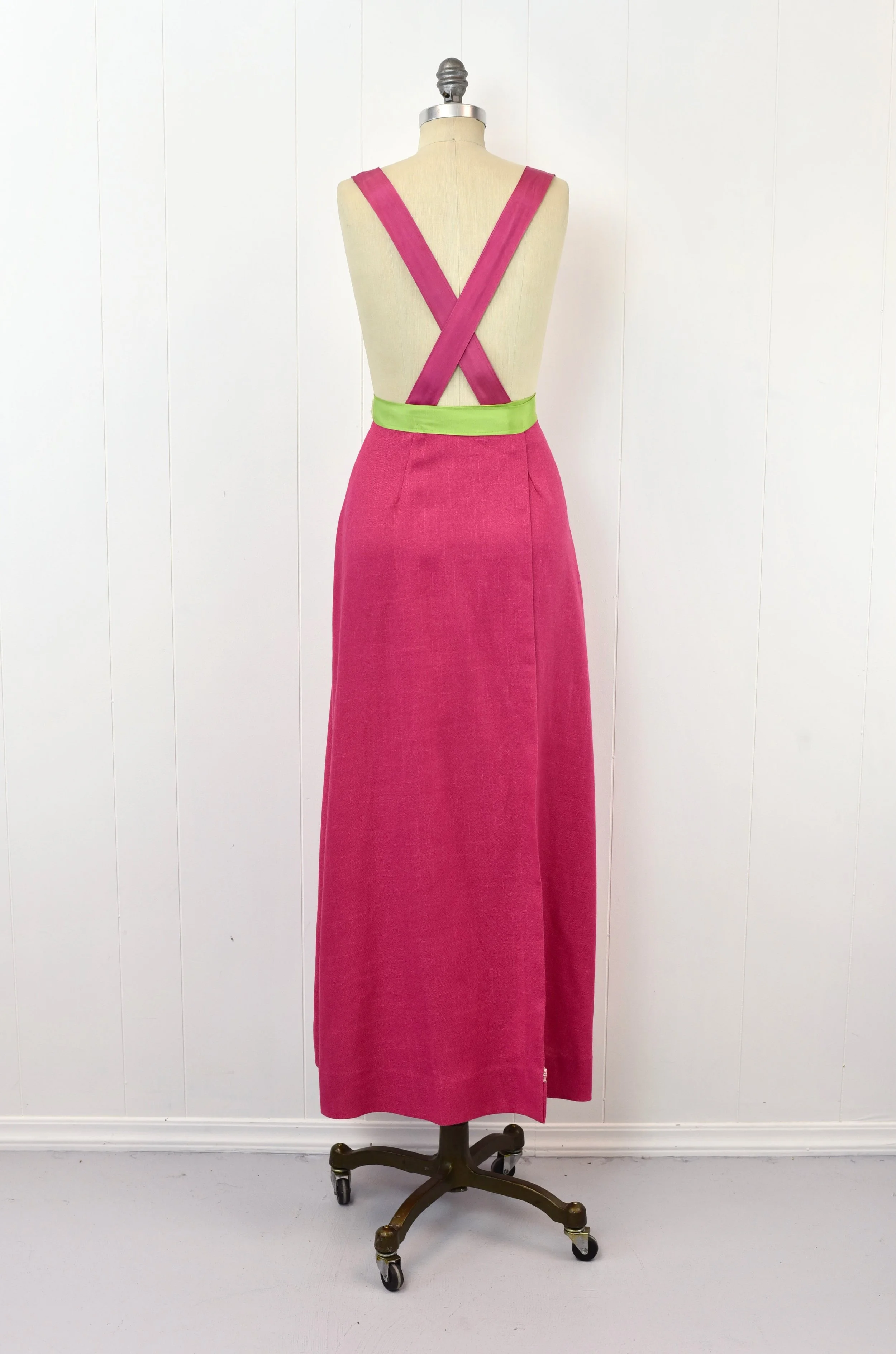 knee length dresses for ladies Ascended Maxi Pinafore Dress main image 1