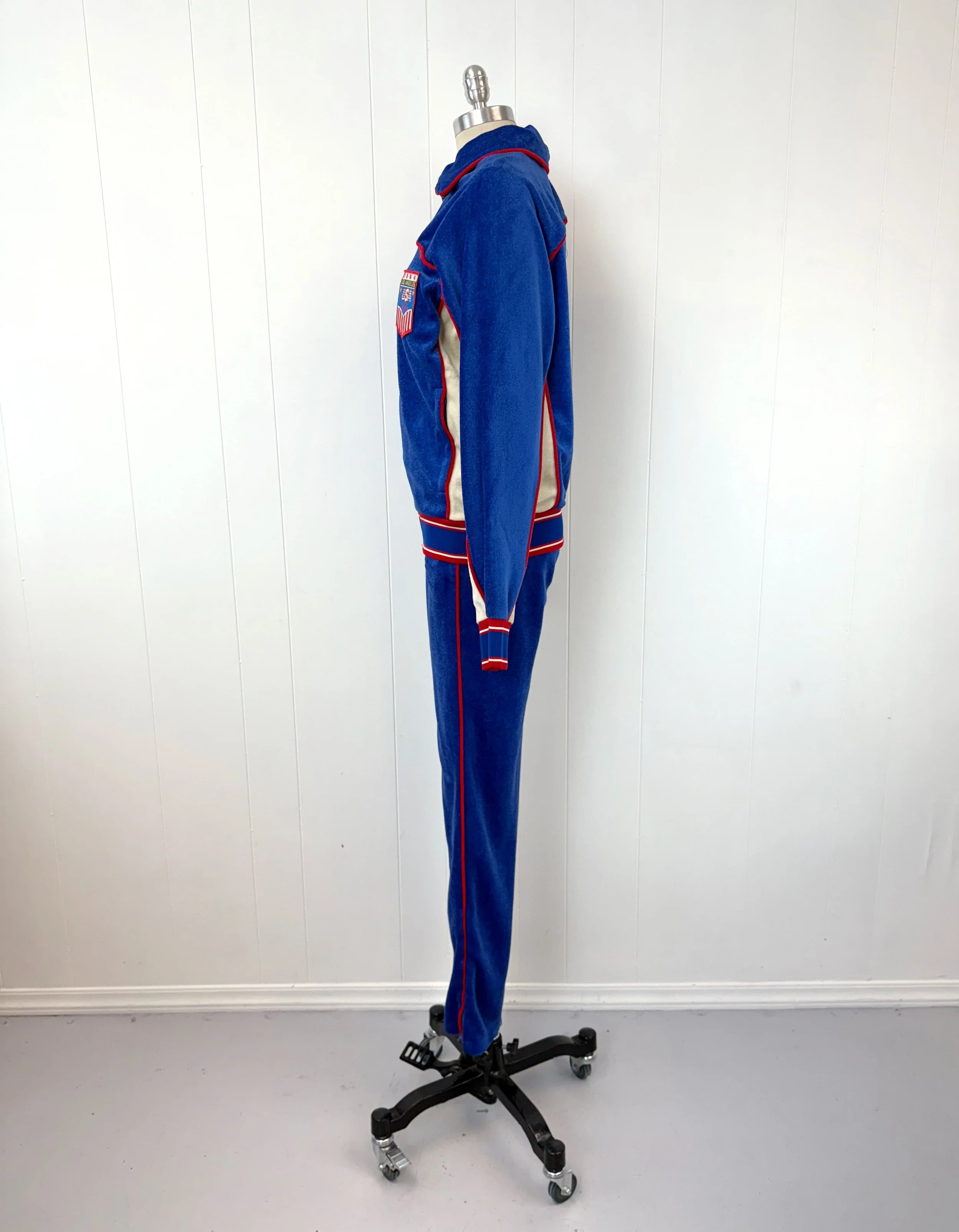 1980s Levi's USA Olympics Blue Red White Jacket Pants Two Piece