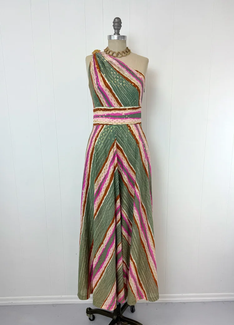 flattering empire waist dresses Empire Waist Maxi Chiffon Evening Dress for Women
