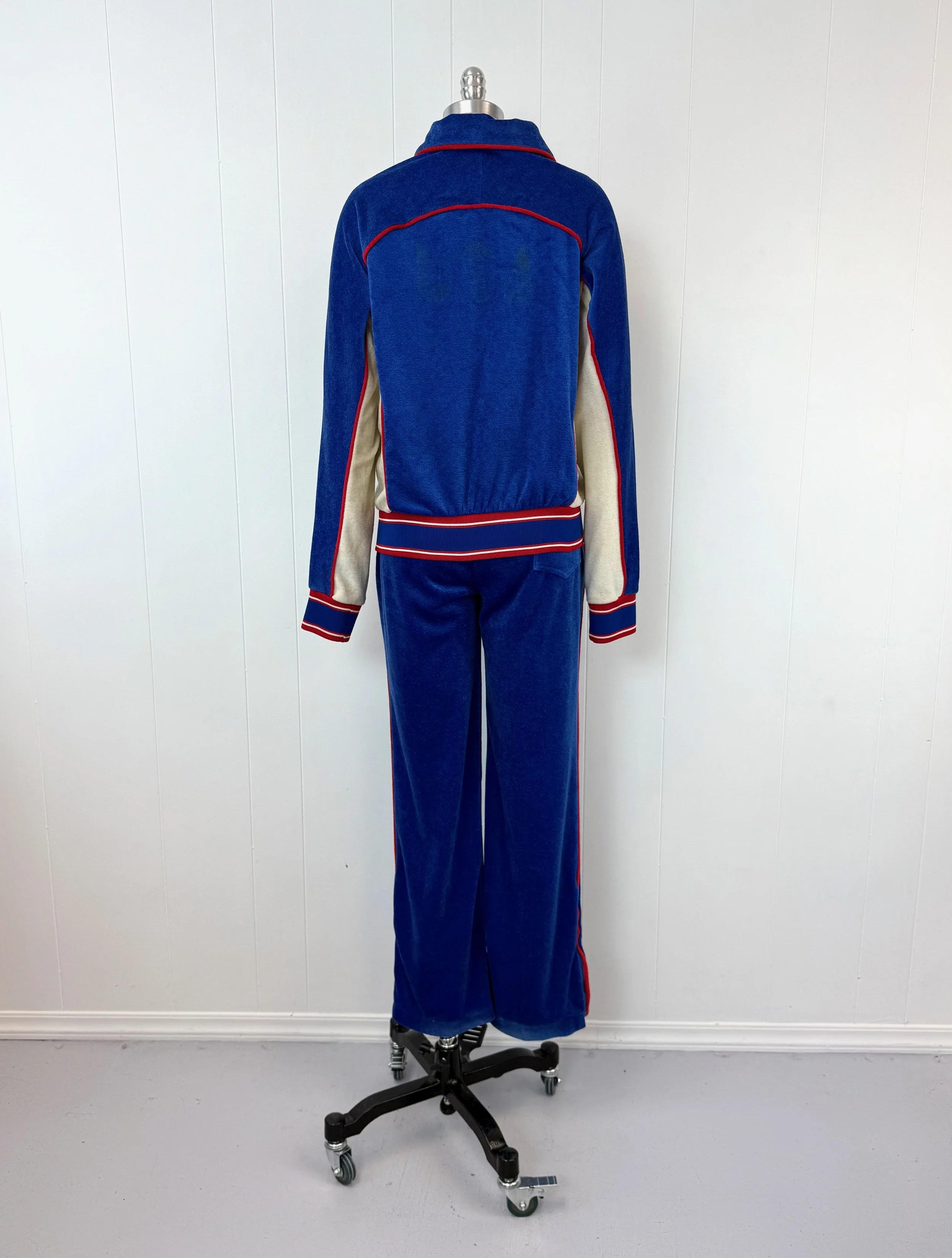 1980s Levi's USA Olympics Blue Red White Jacket Pants Two Piece