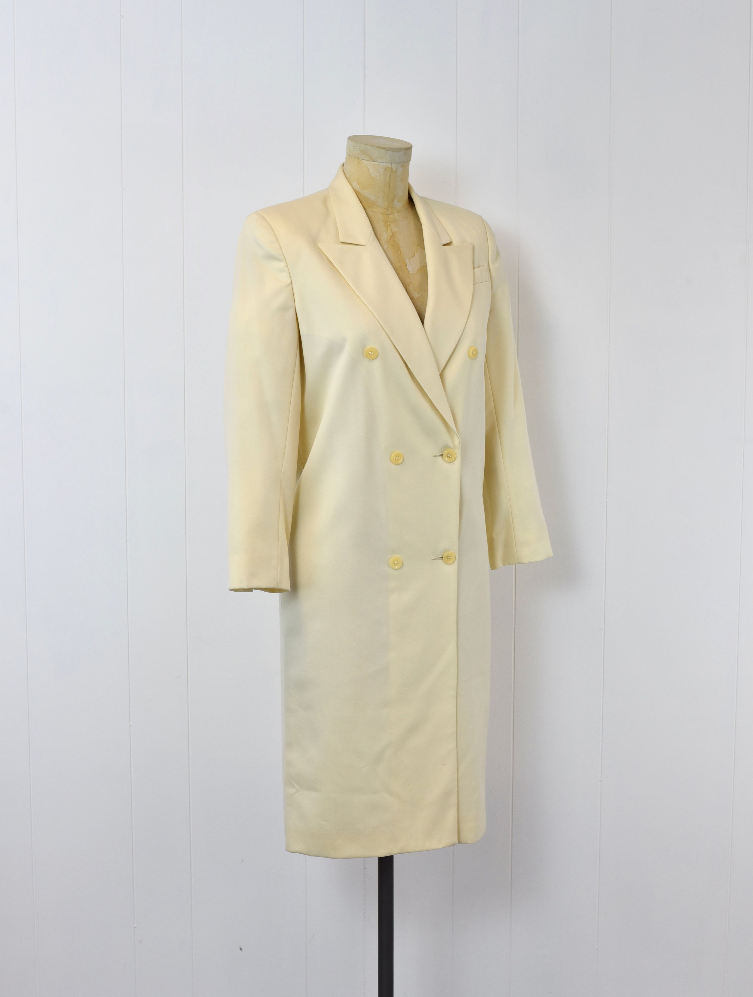 oversized suit jacket dress Stone Linen Look Double Breasted Oversized Blazer Dress