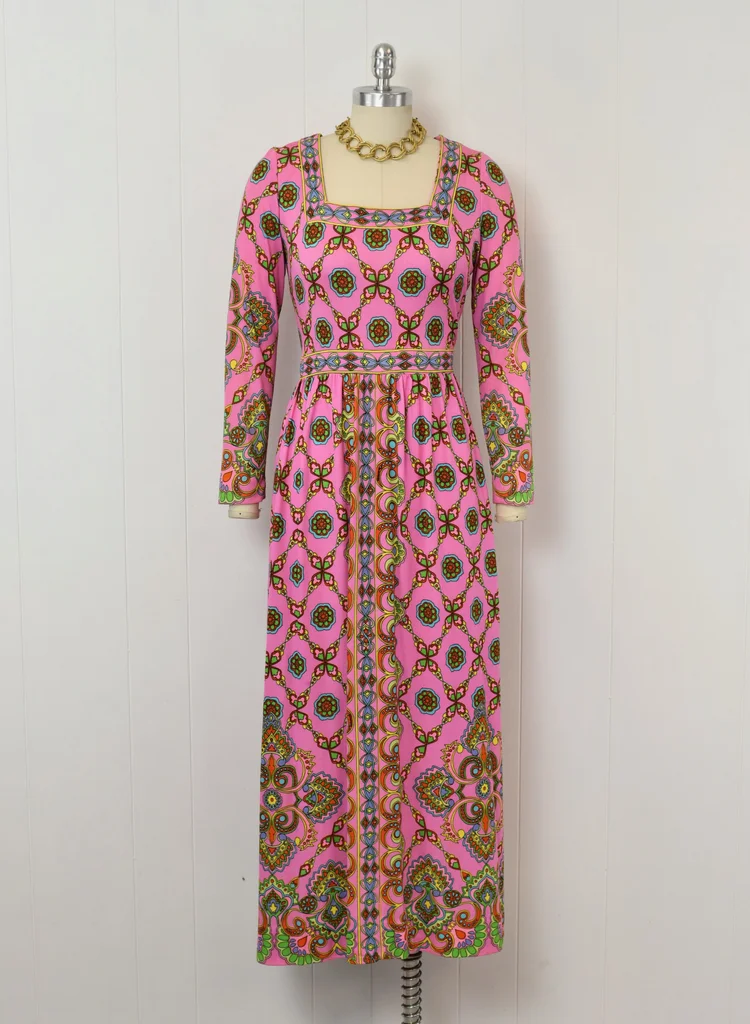 1970s Dresses  Canned Ham Vintage