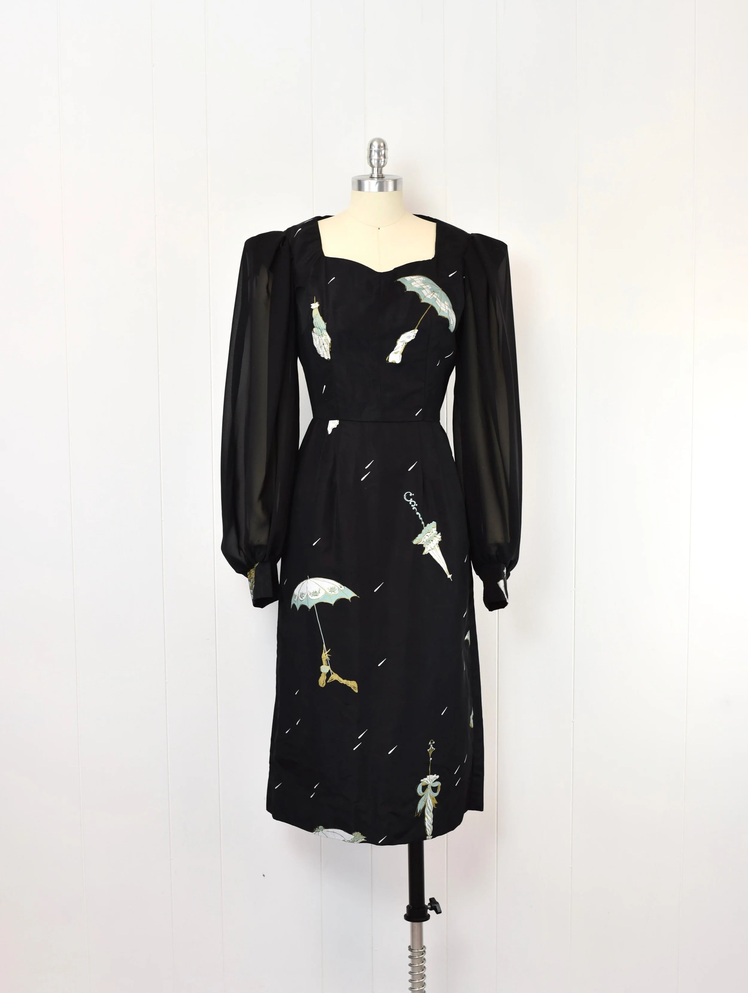 hand painted black dress Anastasia Hand Painted Gown - Gild Golden Brushstroke Strapless Gown main image 1