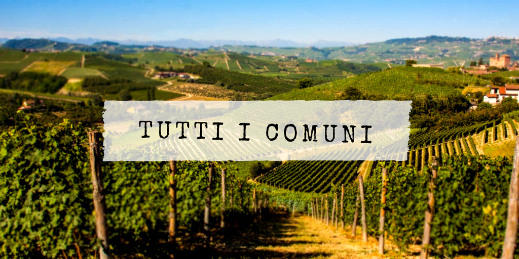 TUTTI I COMUNI DI LANGHE E ROERO