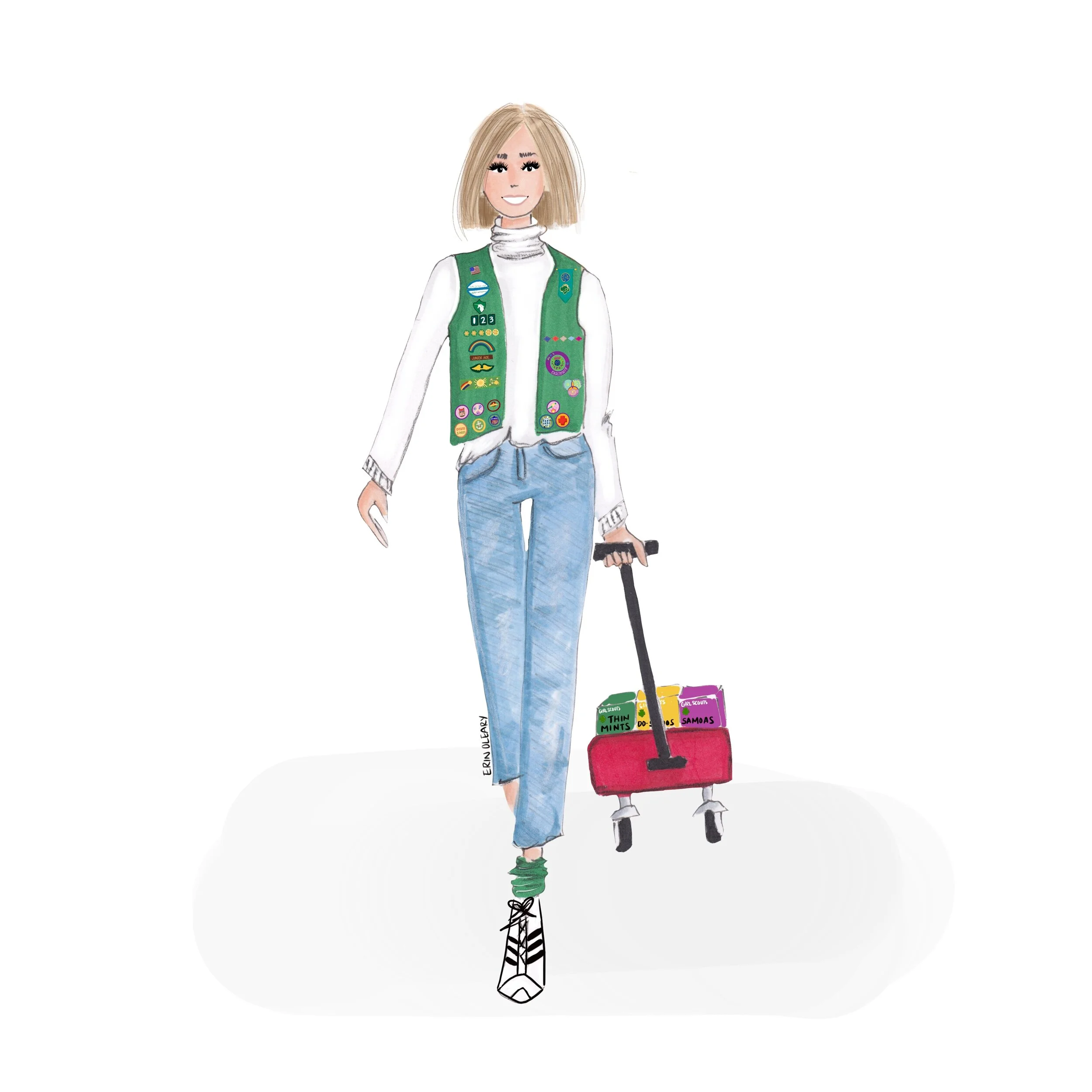 It's Girl Scout Cookie Season