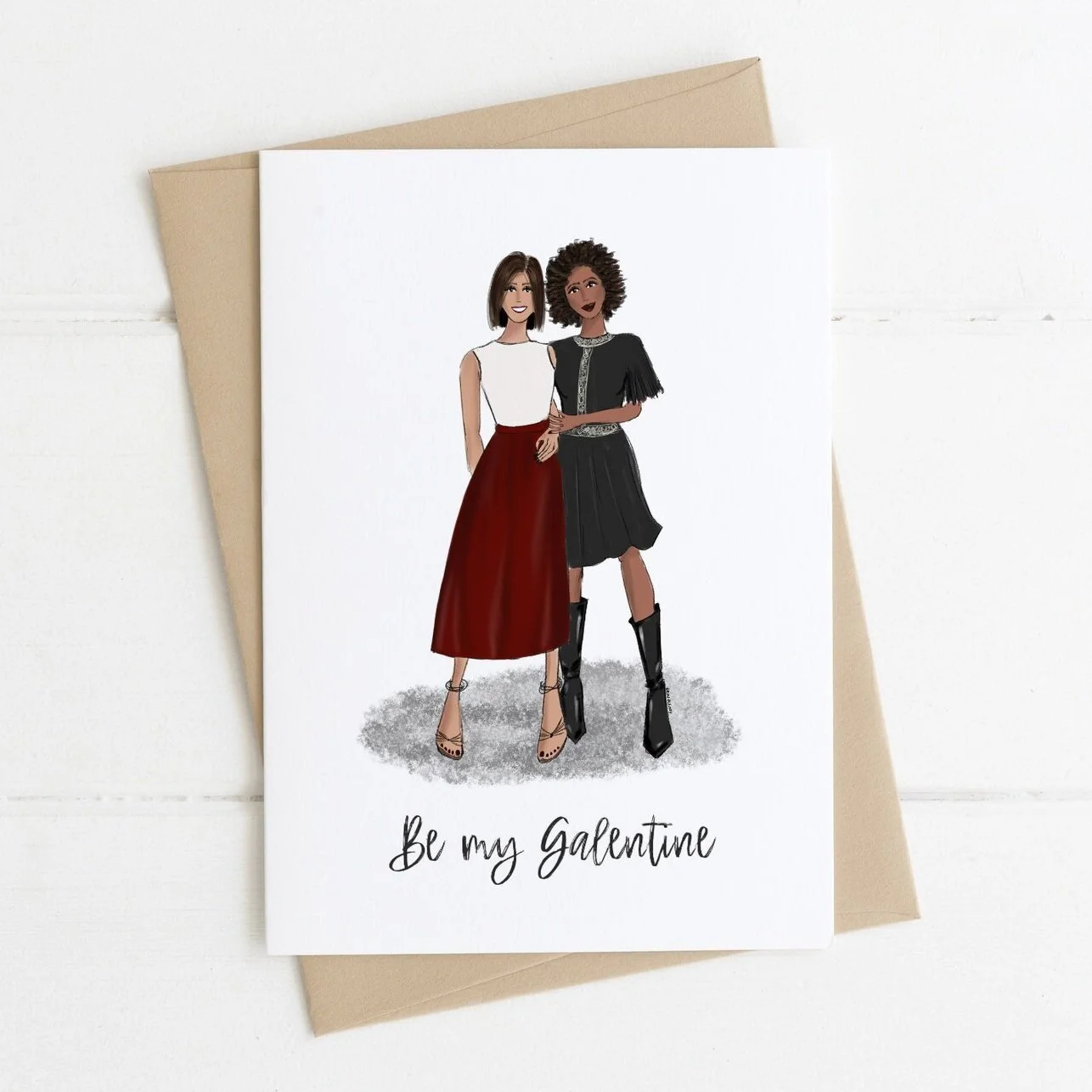 Galentine Greeting Card