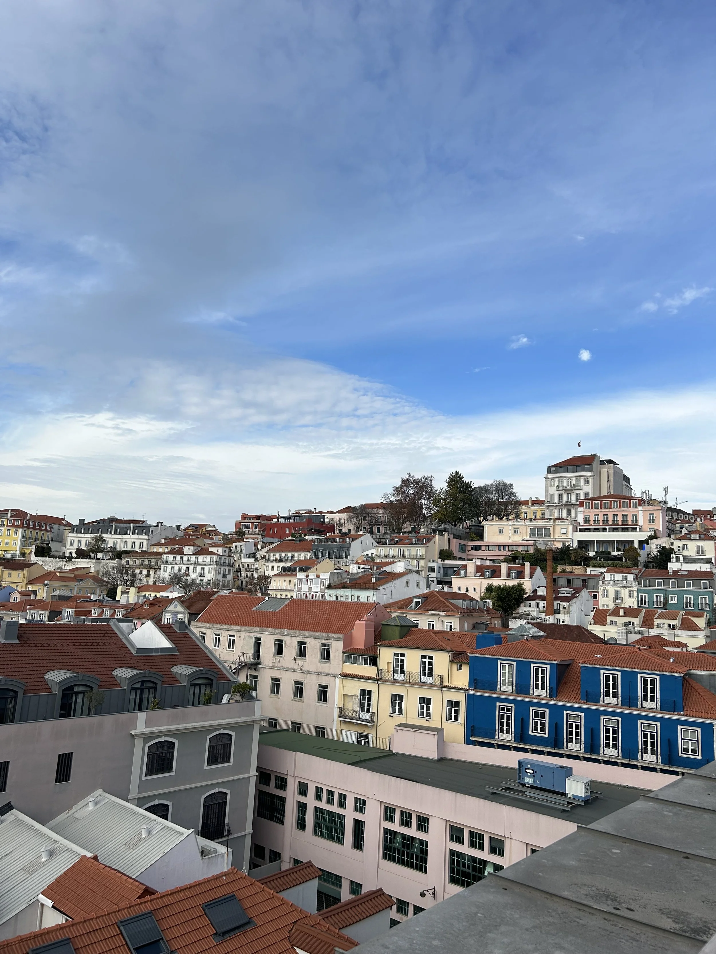 Hilltop views of Lisbon