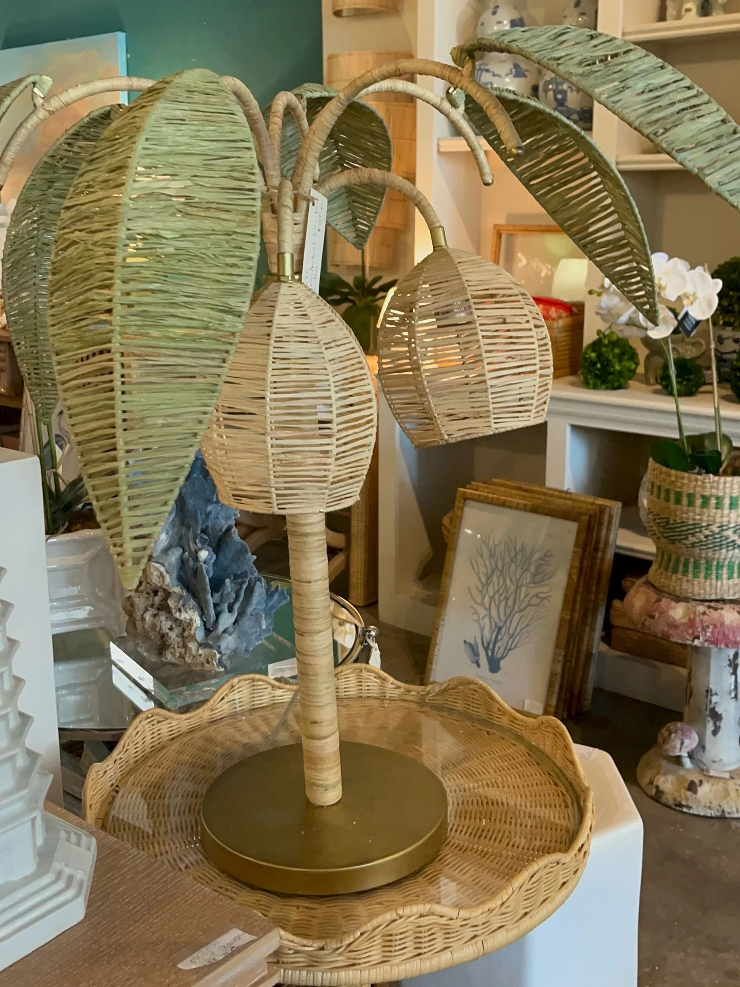 Obsessed with our new very vero table lamps! Stop by and see them for yourself next week when we  re-open Monday, September 8th 10am-4pm! π΄π΄