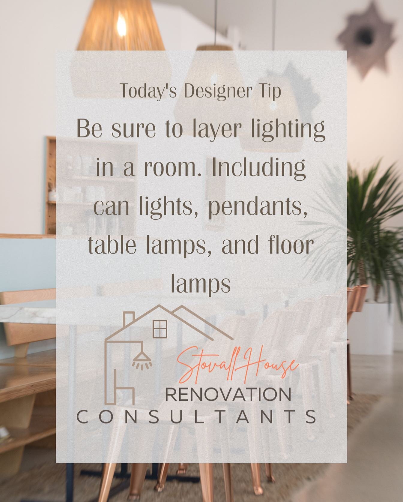 Layered lighting in a room involves incorporating different types of lighting, such as ambient, task, and accent lighting, to create a well-lit and functional space. This can be achieved through the use of ceiling fixtures, wall sconces, floor lamps,