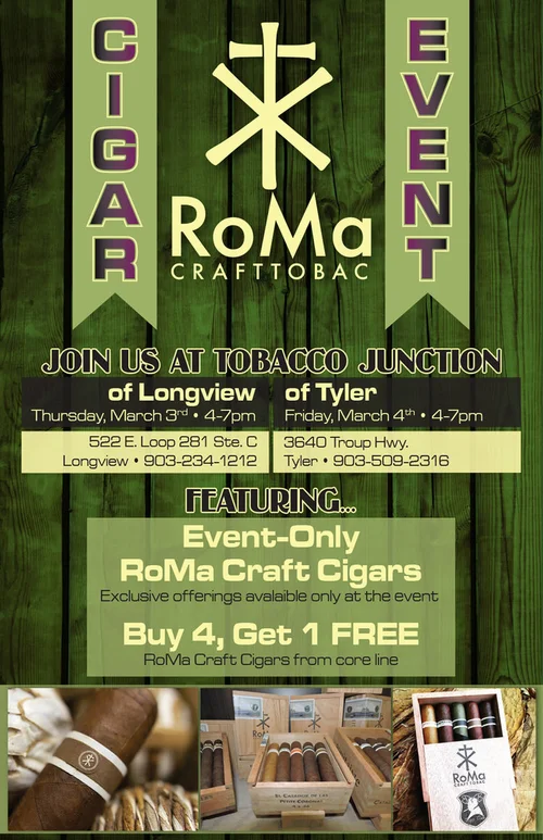 tobacco junction longview tx hours East Texas Cigar Festival 2026 Cigar Lounge Marketing Megan