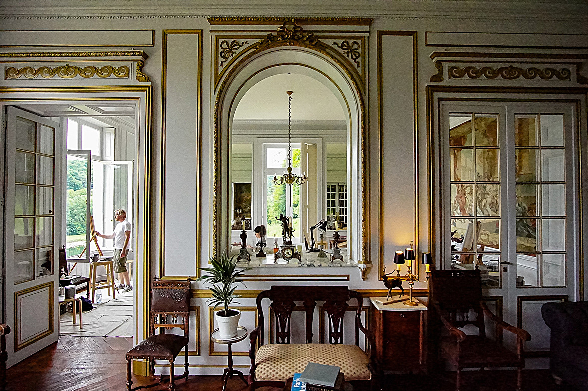 Interior of Chateau d'Orquevaux