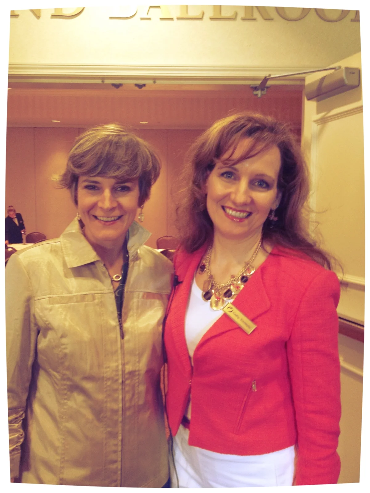 with Julie Slattery, Women In Ministry event, Southpointe (2012)