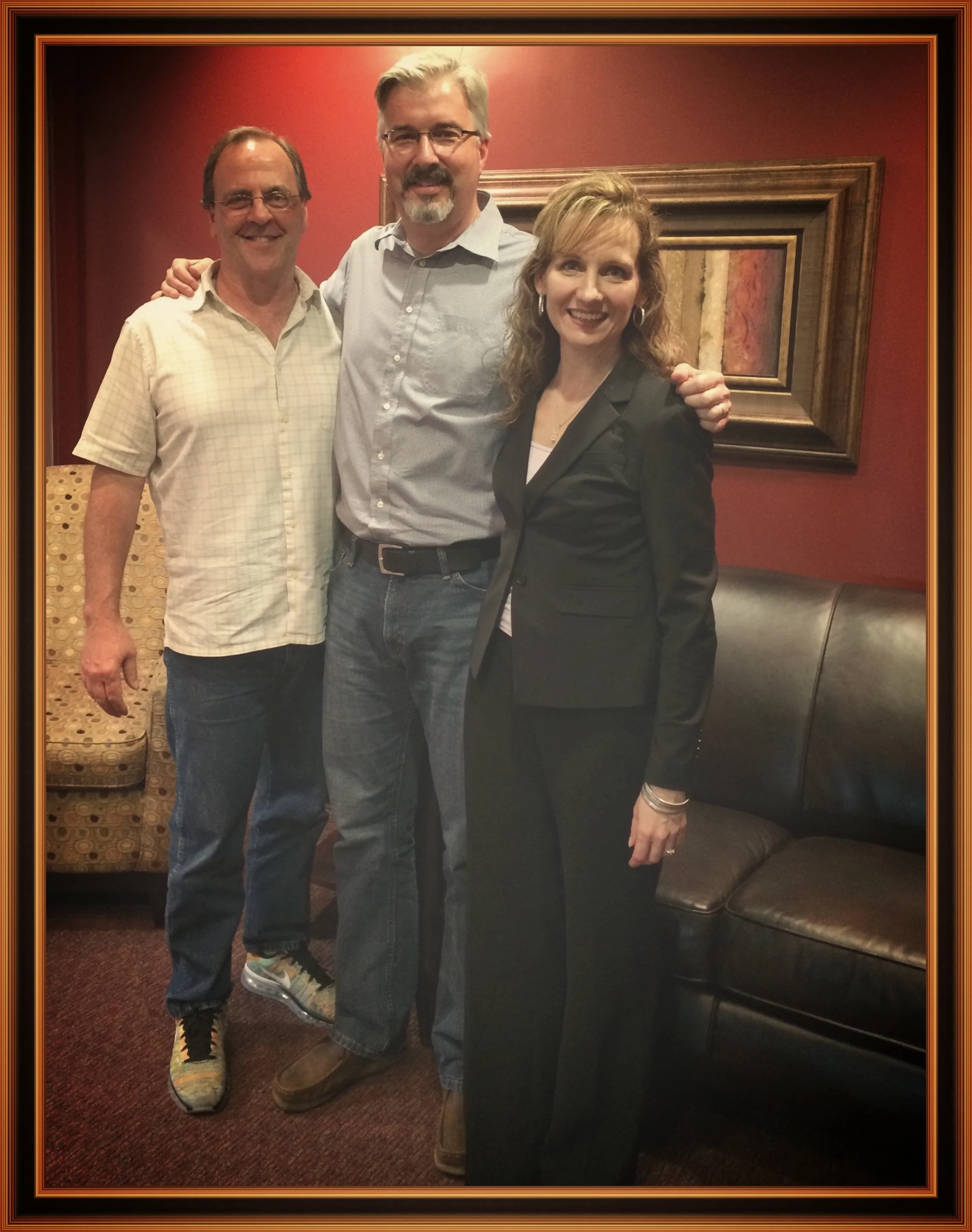 with author and apologist Larry Taunton (2015)