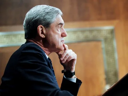 Special counsel Robert Mueller finished his investigation into the 2016 presidential election Friday. JAMES BERGLIE/ALAMY