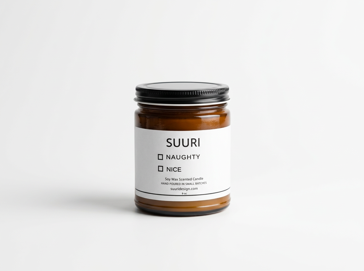 Naughty or Nice Soy Wax Candle