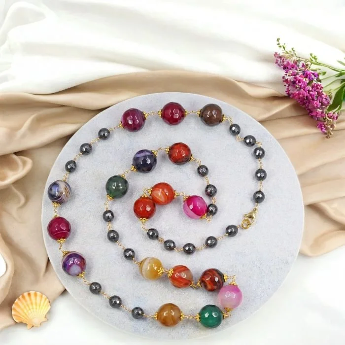 Prism Agate Necklace