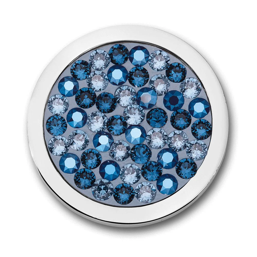 Mi Moneda Sabroso Pacific Blue Swarovski Crystals