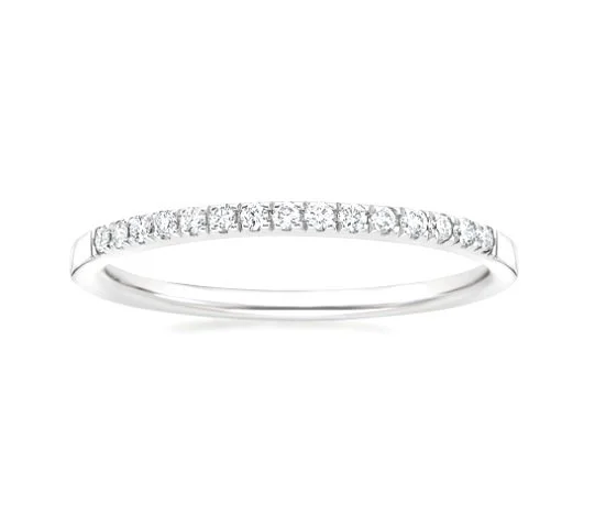 White Gold Diamond Band