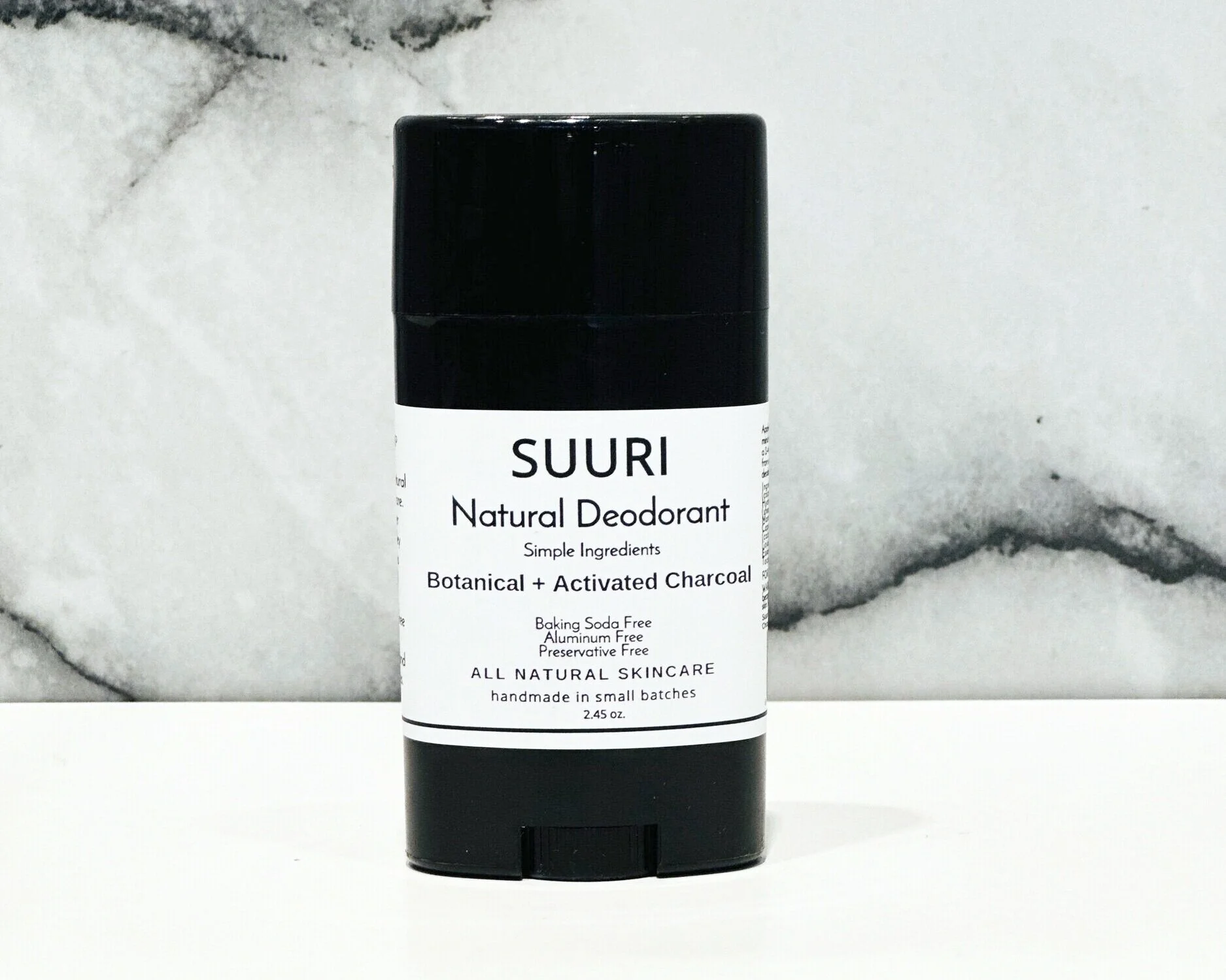 Natural Botanical Activated Charcoal Deodorant