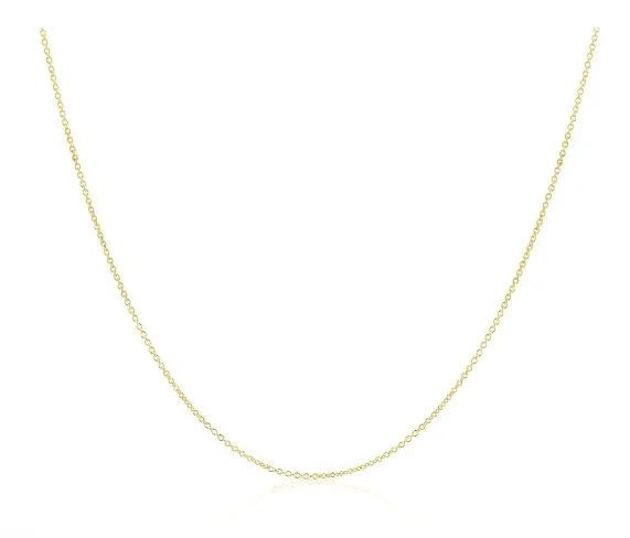 14K Yellow Gold Curb Chain