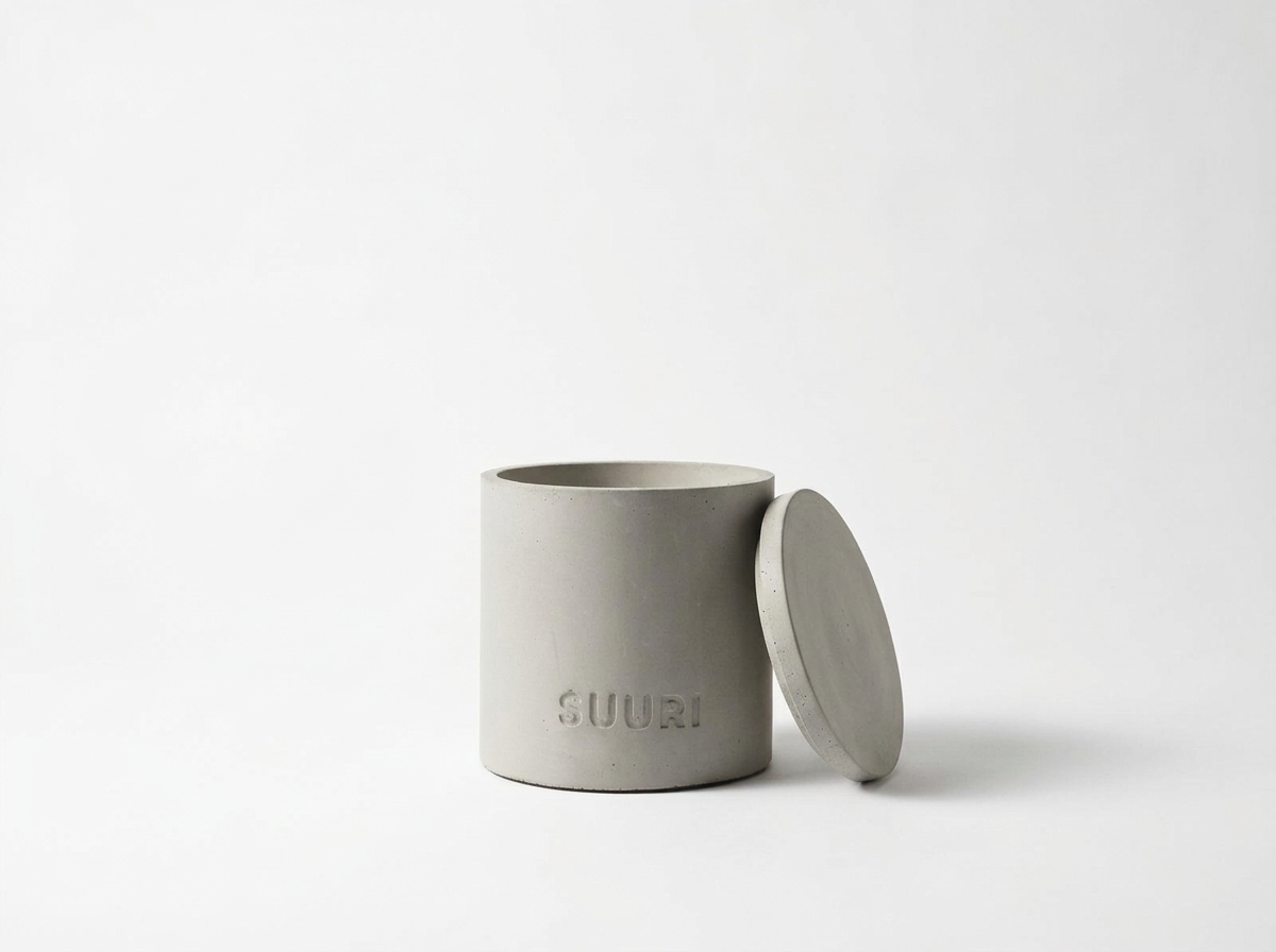 Hyde Parker Soy Wax Concrete Lid Vessel Candle