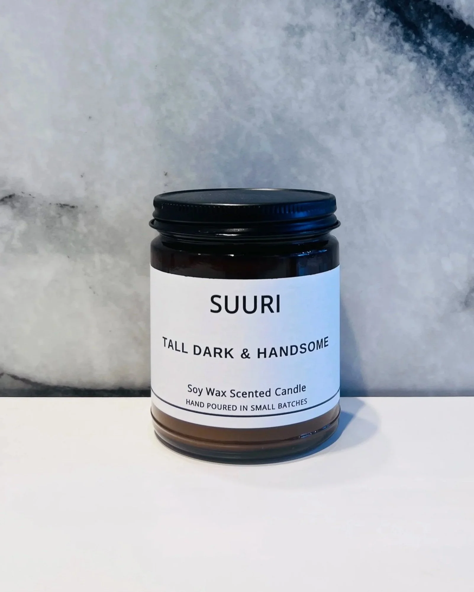 Tall Dark and Handsome Soy Wax Candle