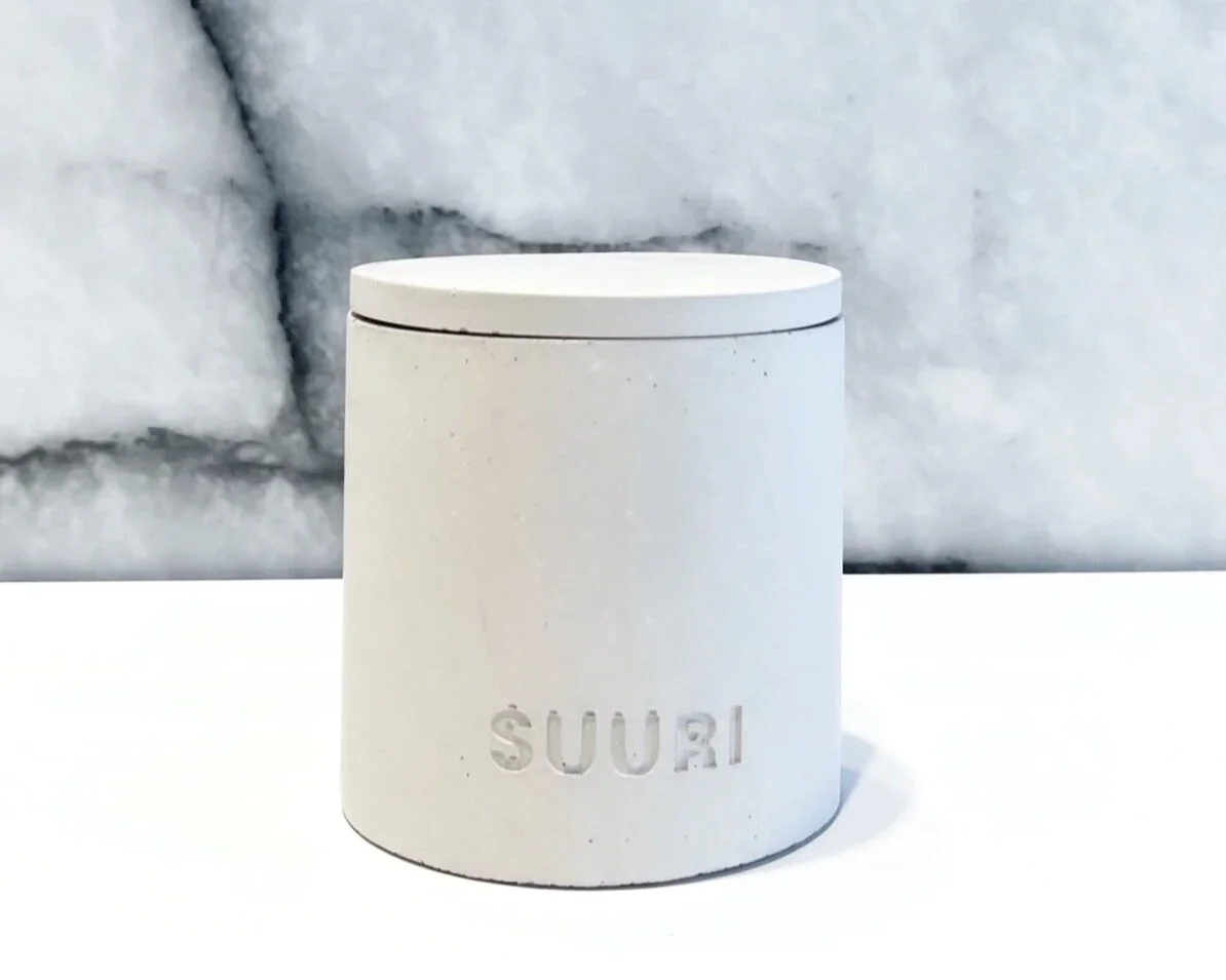 Mint2B Soy Wax Concrete Lid Vessel Candle